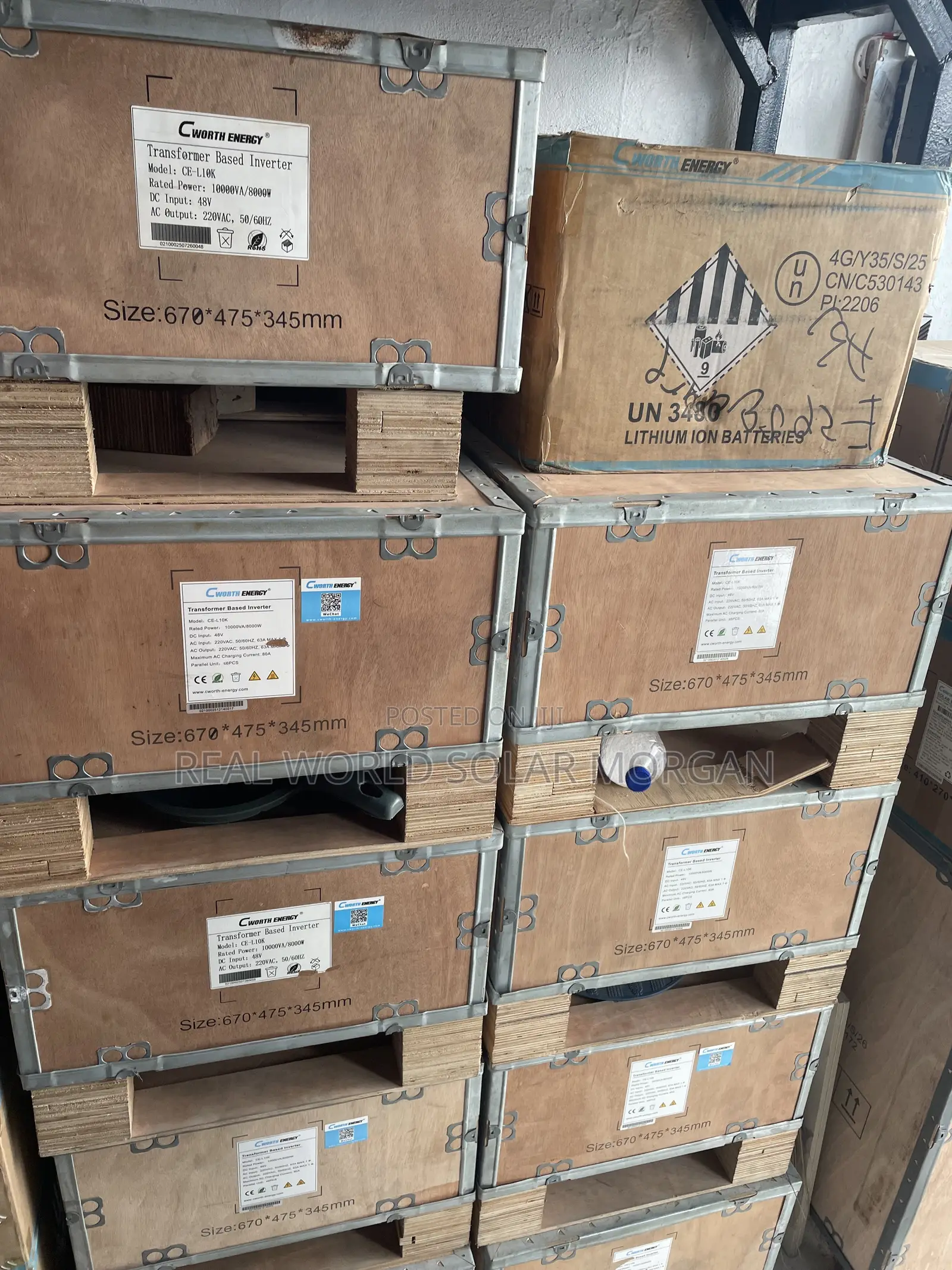 10kva Cworth Pure Sine Wave Inverter (Transformer Based) — Pure Copper