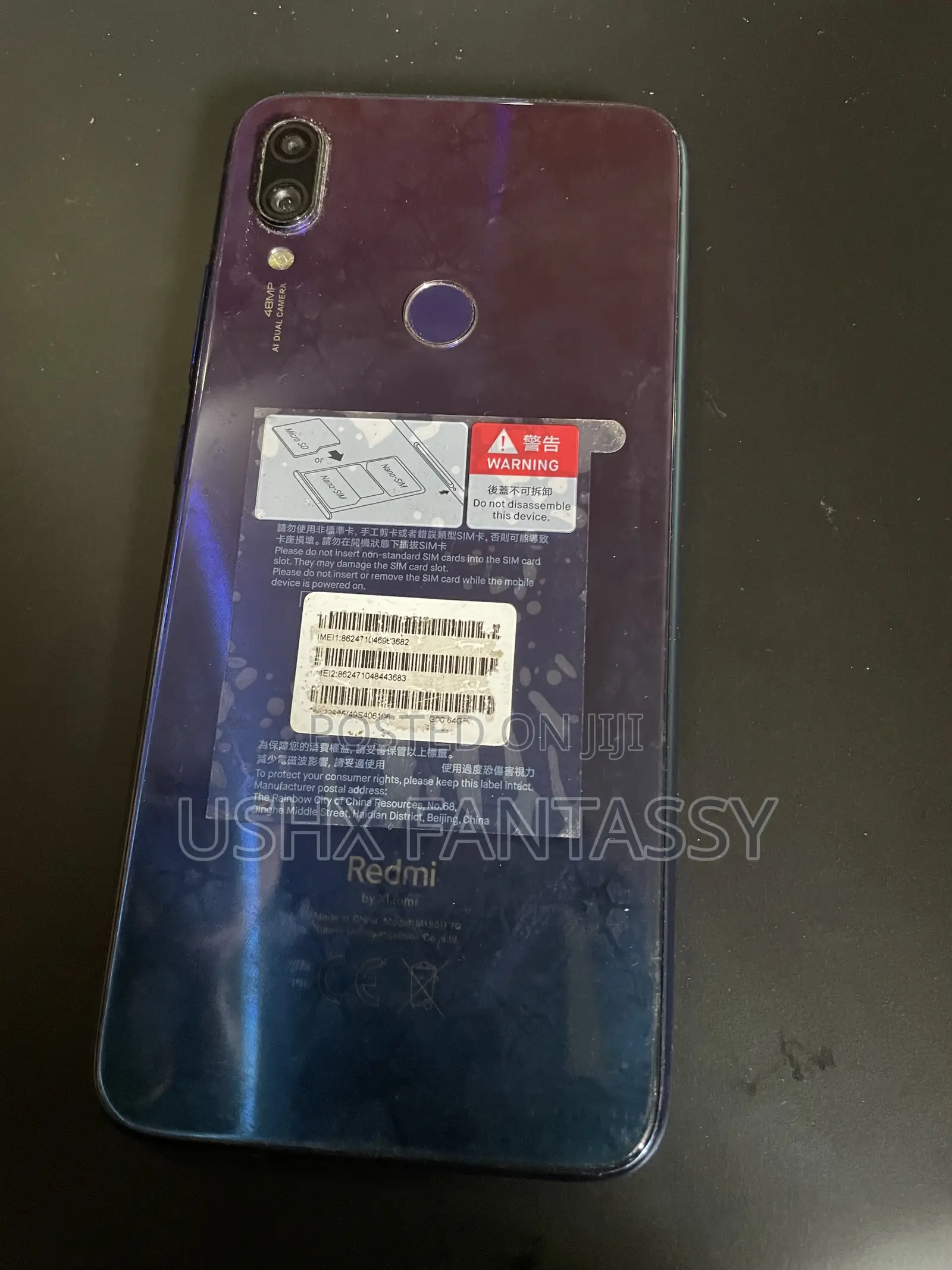 Xiaomi Redmi Note 7 64 GB Blue