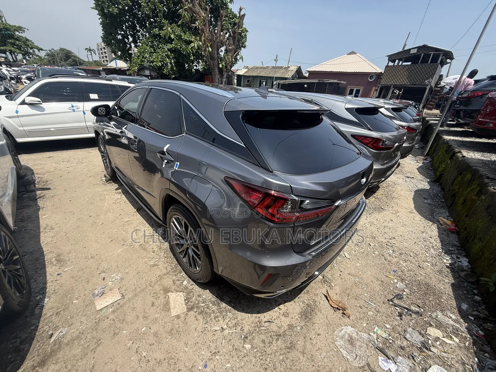 Lexus RX 350 F Sport AWD 2017 Gray