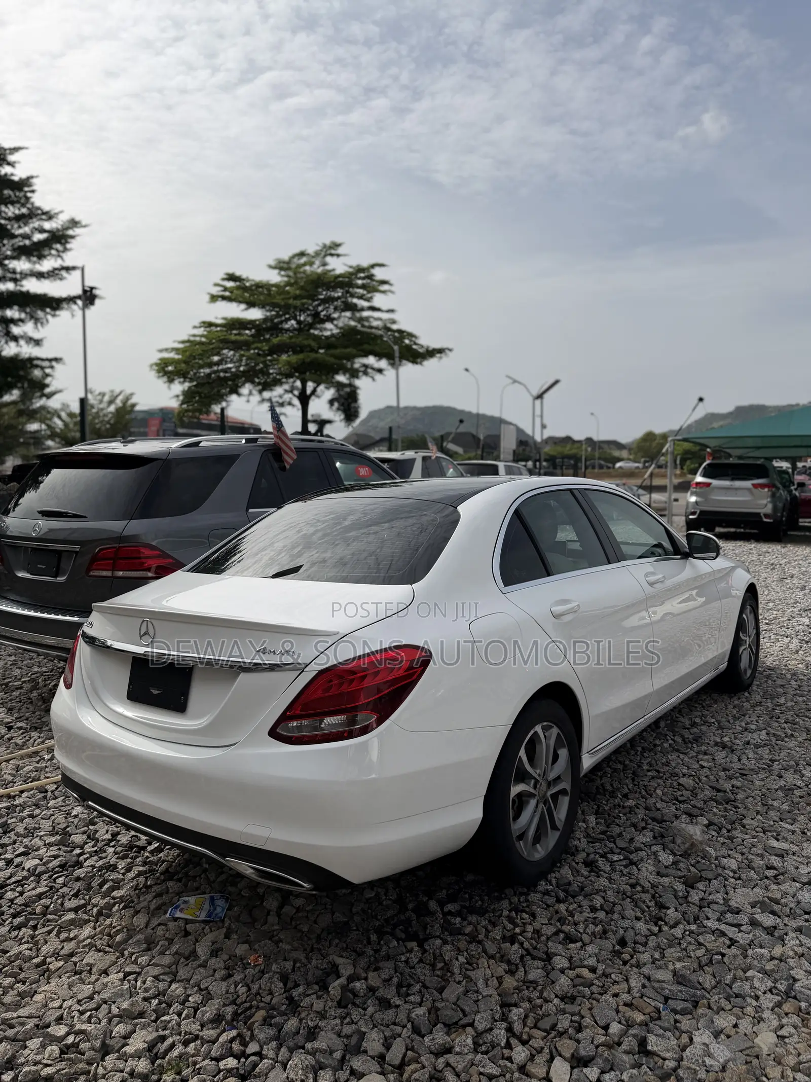 Mercedes-Benz C300 Luxury 4Matic Sedan AWD (2.0L 4cyl 7A) 2016 White