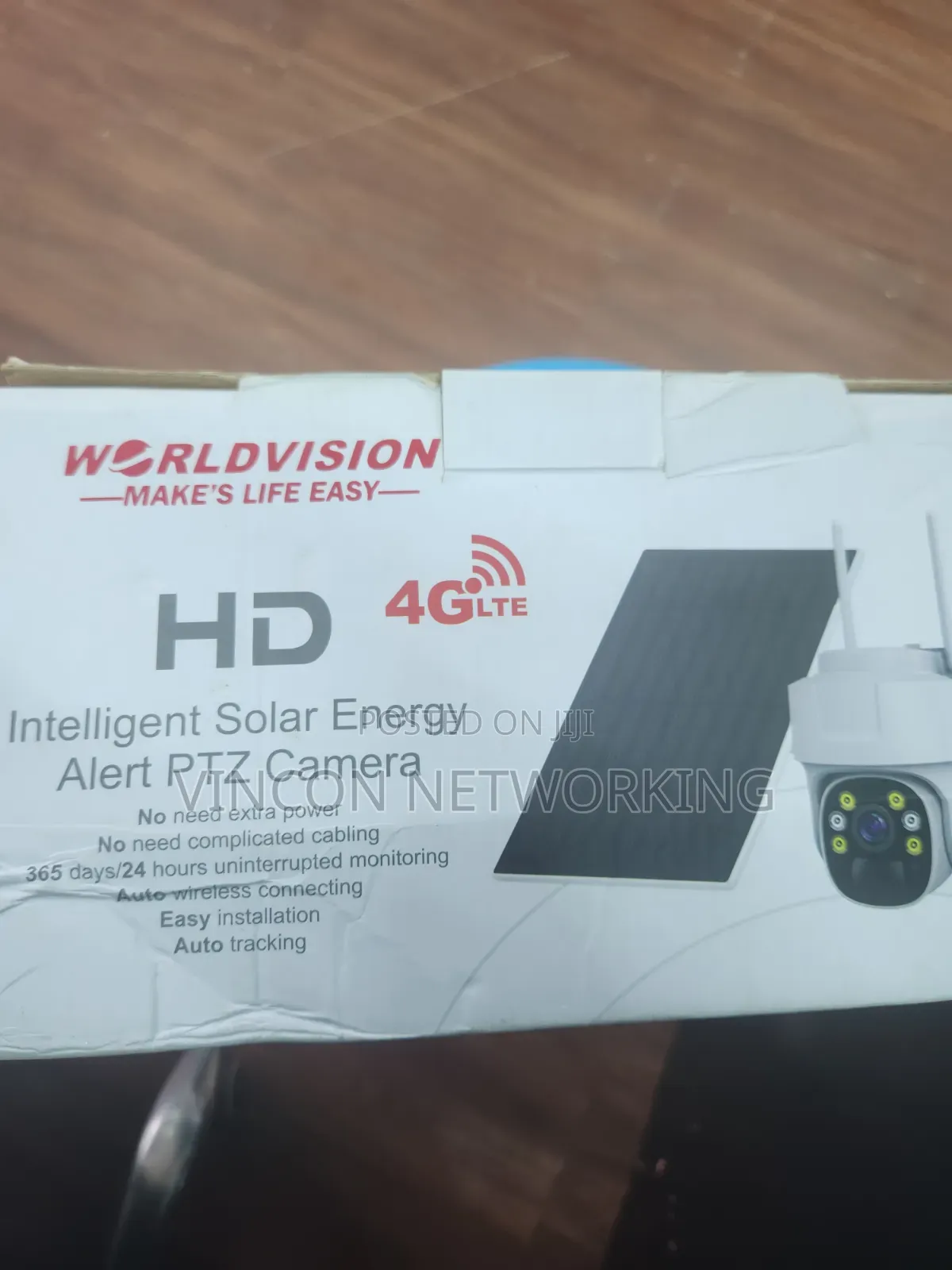 Ubox Single Lens PTZ Solar Camera