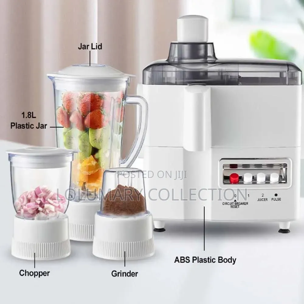 4 in 1 Masterchef Blender With Mill