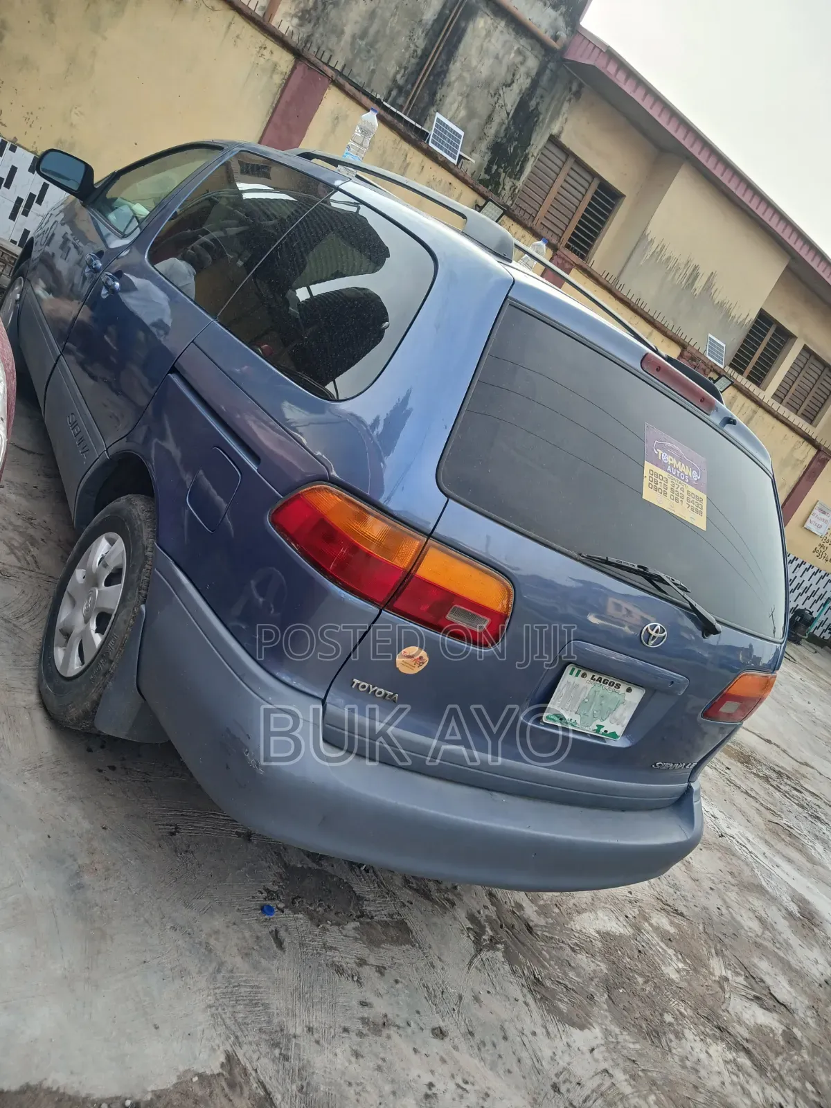 Toyota Sienna 2001 Blue