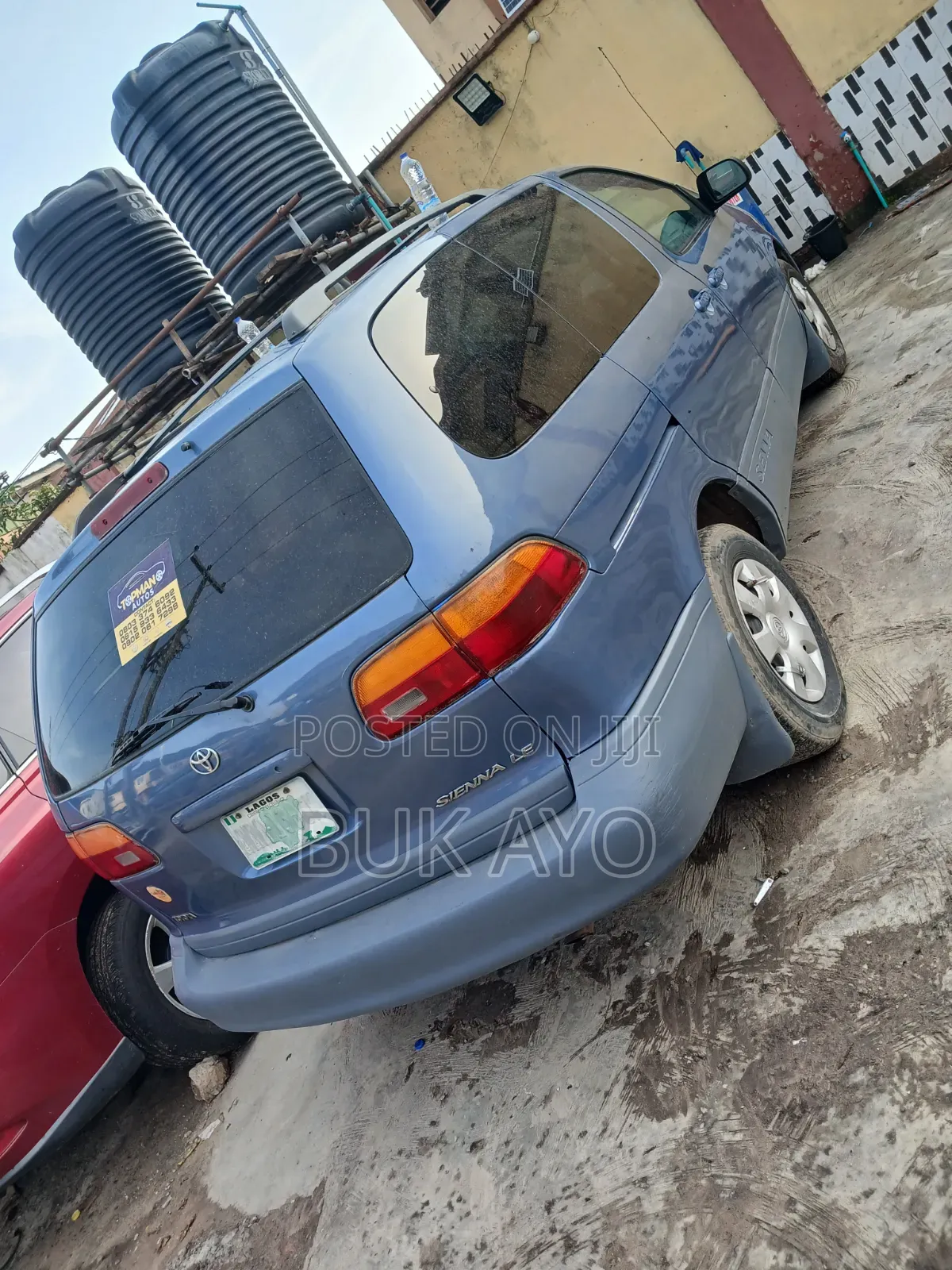 Toyota Sienna 2001 Blue