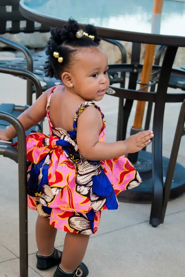 Ankara Print Girls Two Piece Set