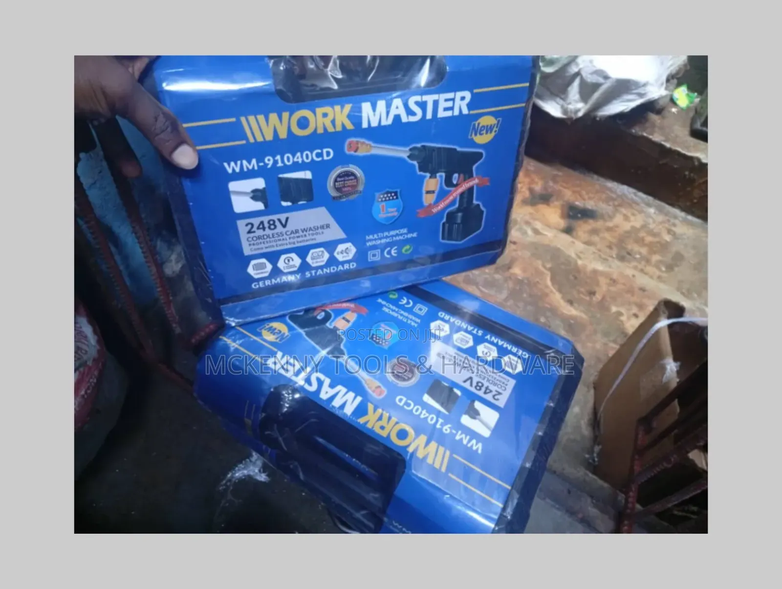 Work Master Wm-91040cd Cordless Car Washer