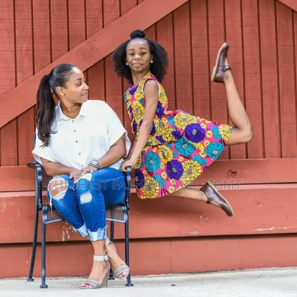 Ankara Print Dress