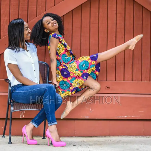 Ankara Print Dress