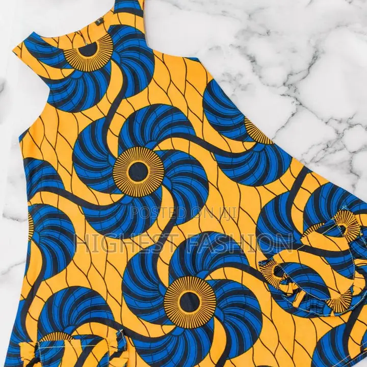 Ankara Print Dress -