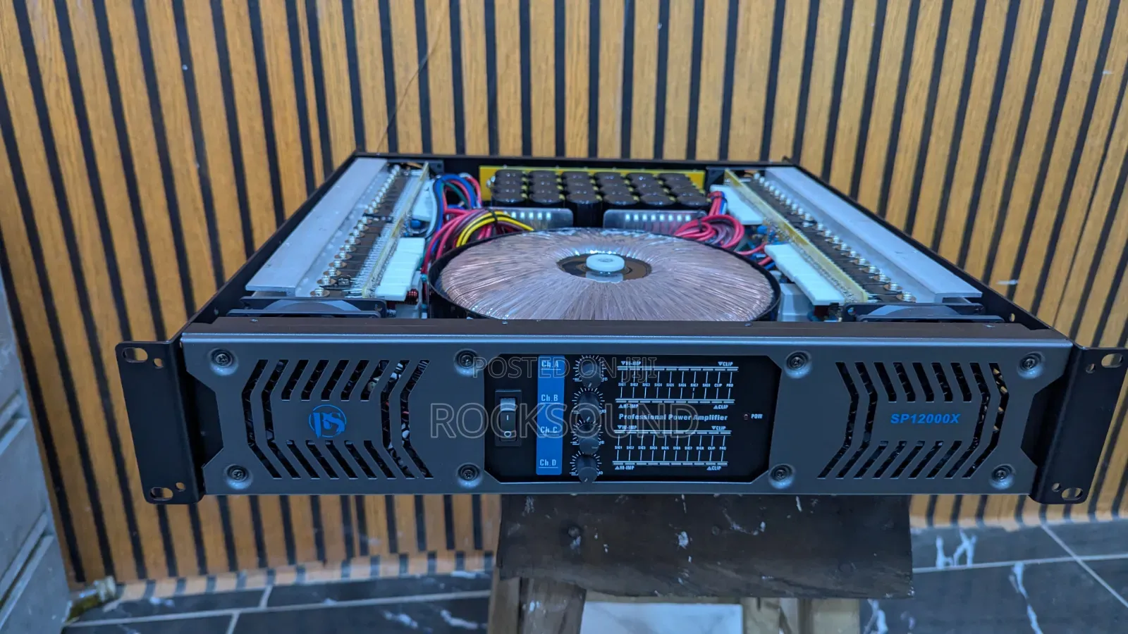 Professional 4 Channel Power Amplifier 100 Percent Pure Copper SP12000