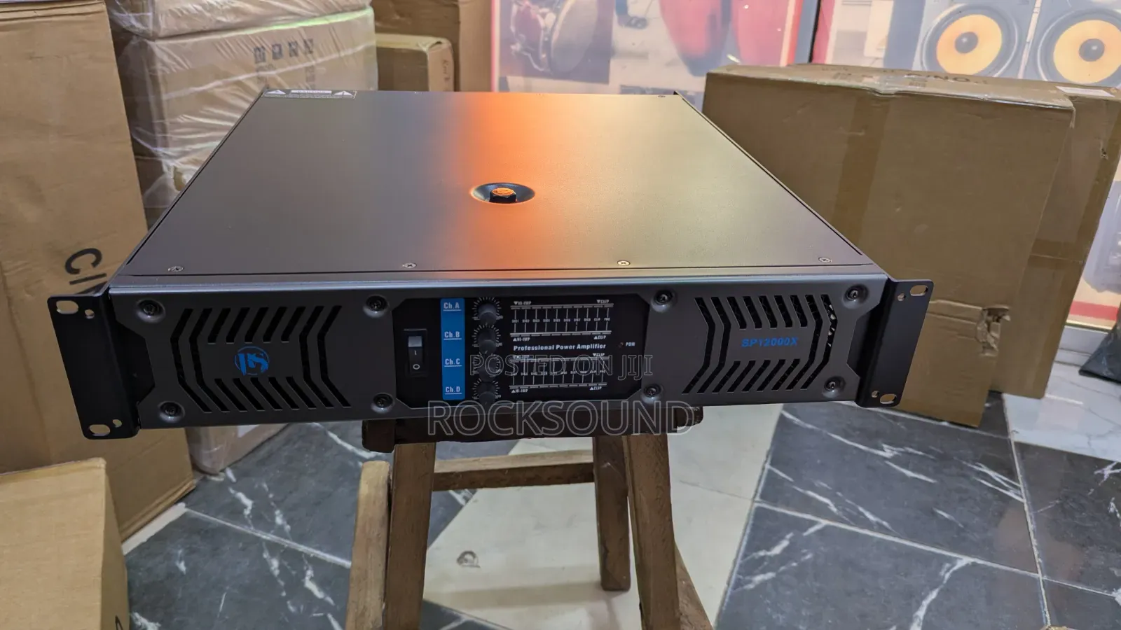 Professional 4 Channel Power Amplifier 100 Percent Pure Copper SP12000