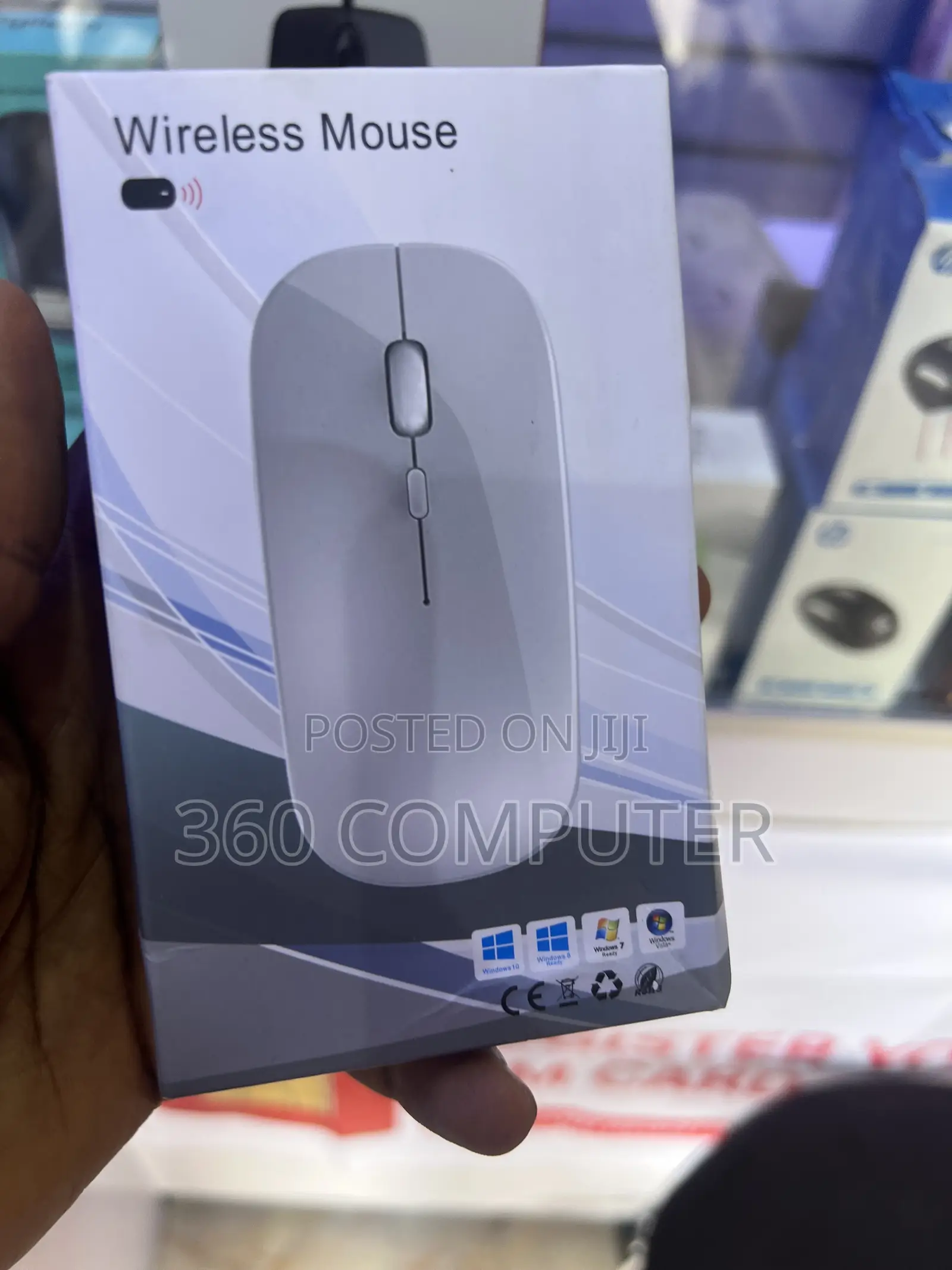 Wireless and Bluetooth Mouse All in One