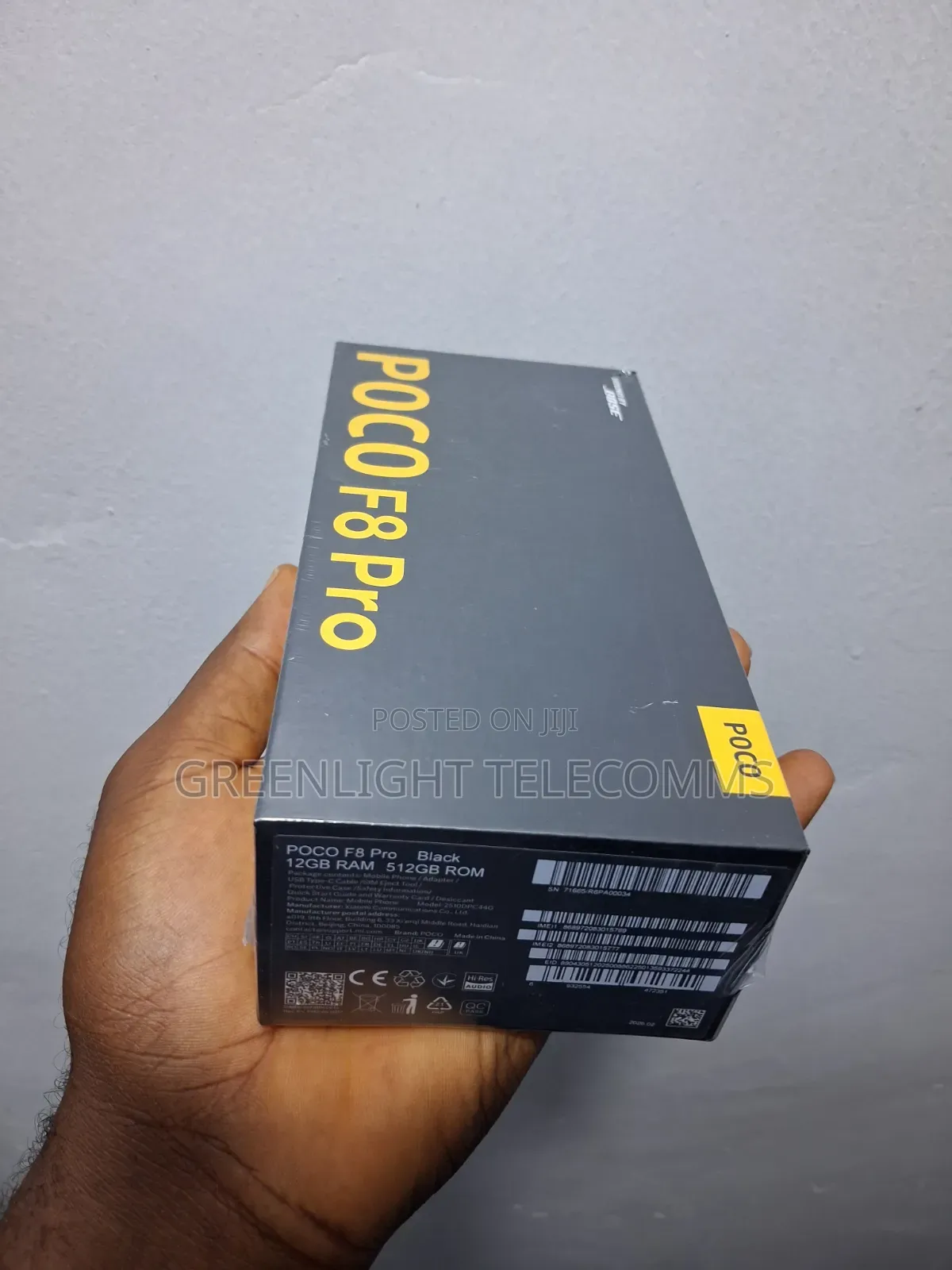 New Xiaomi Poco F8 Pro 512 GB Black