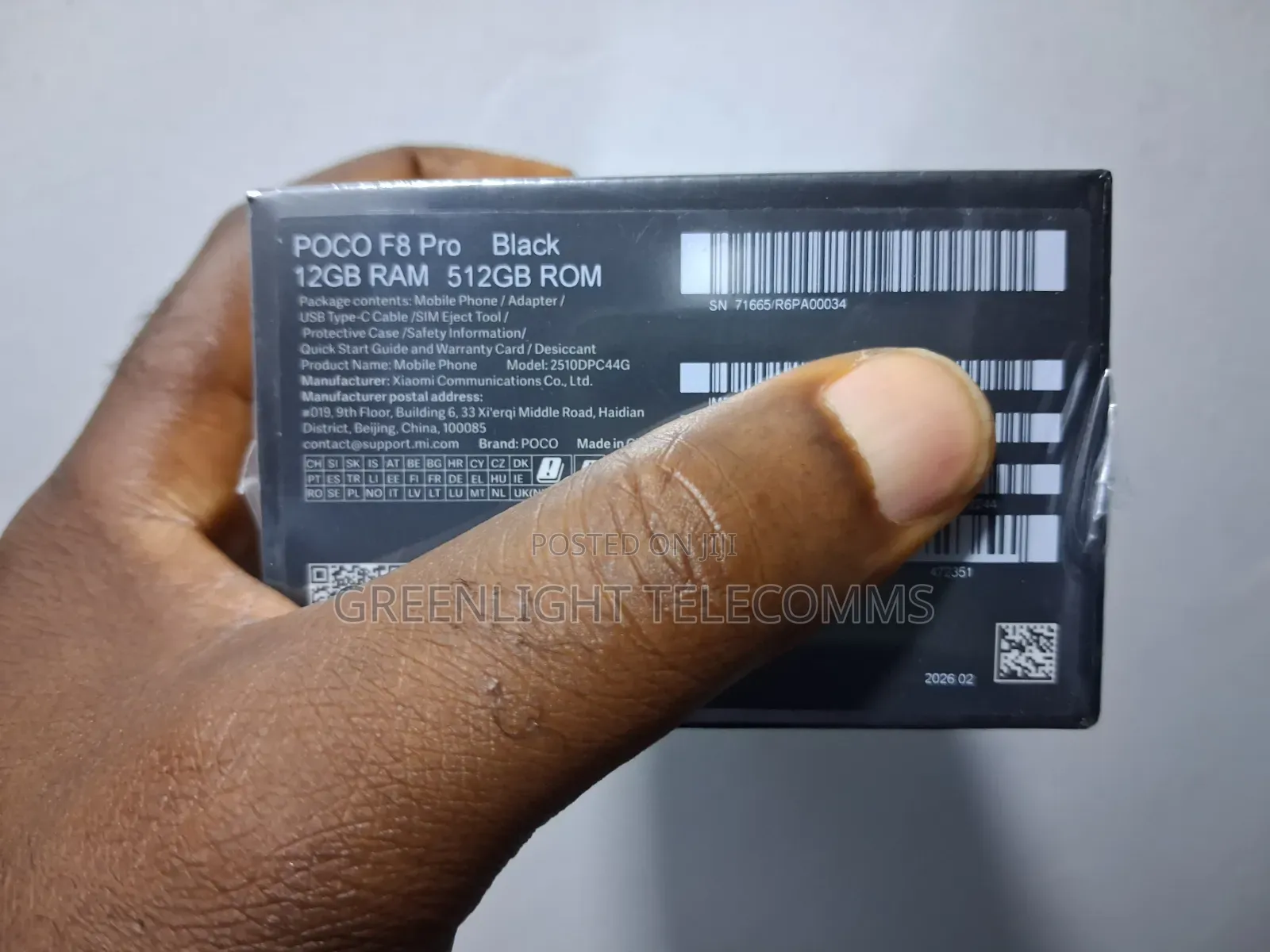 New Xiaomi Poco F8 Pro 512 GB Black