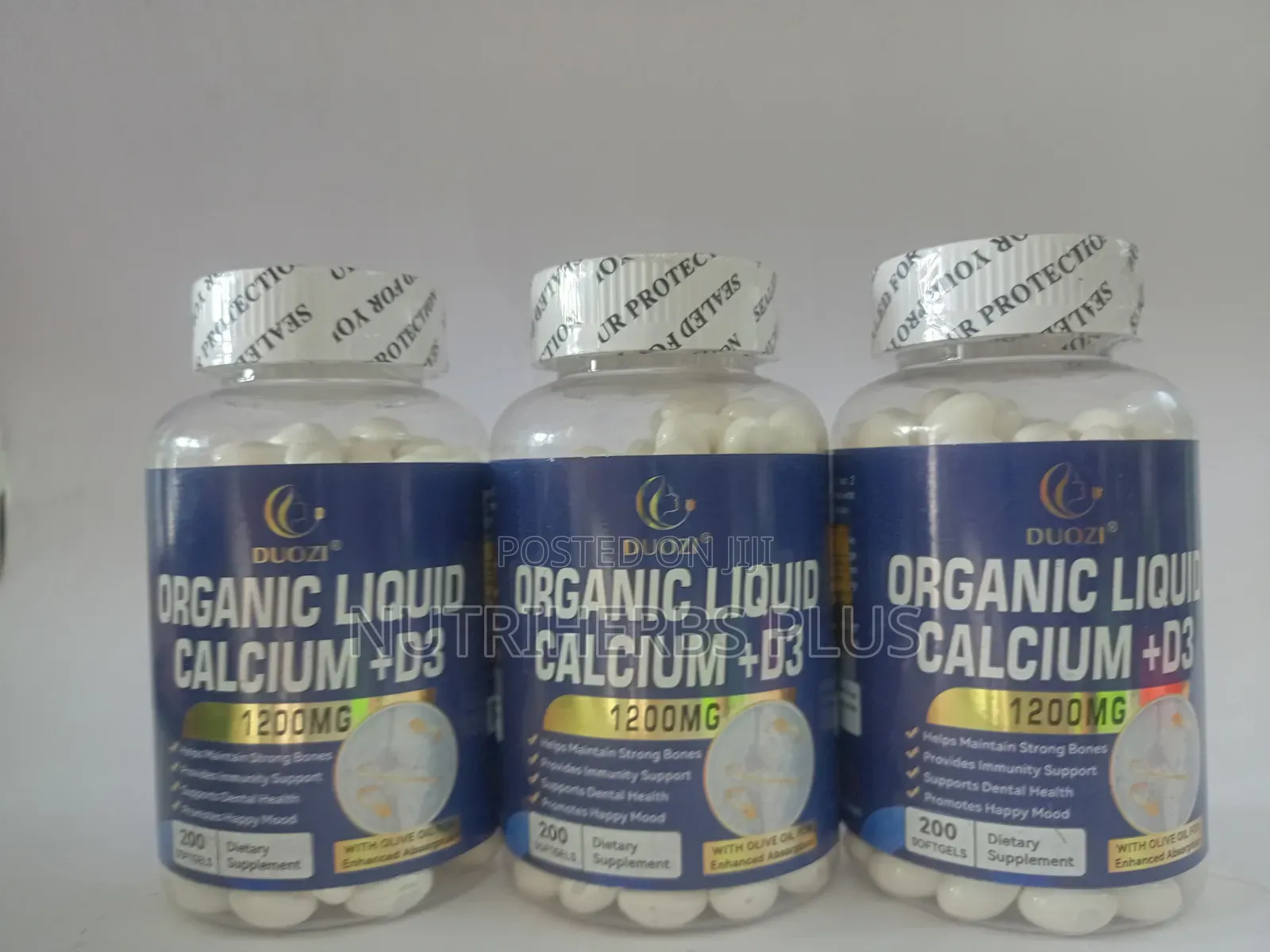 Organic Liquid Calcium + D3: Supports Healthy Muscle Function Movemen