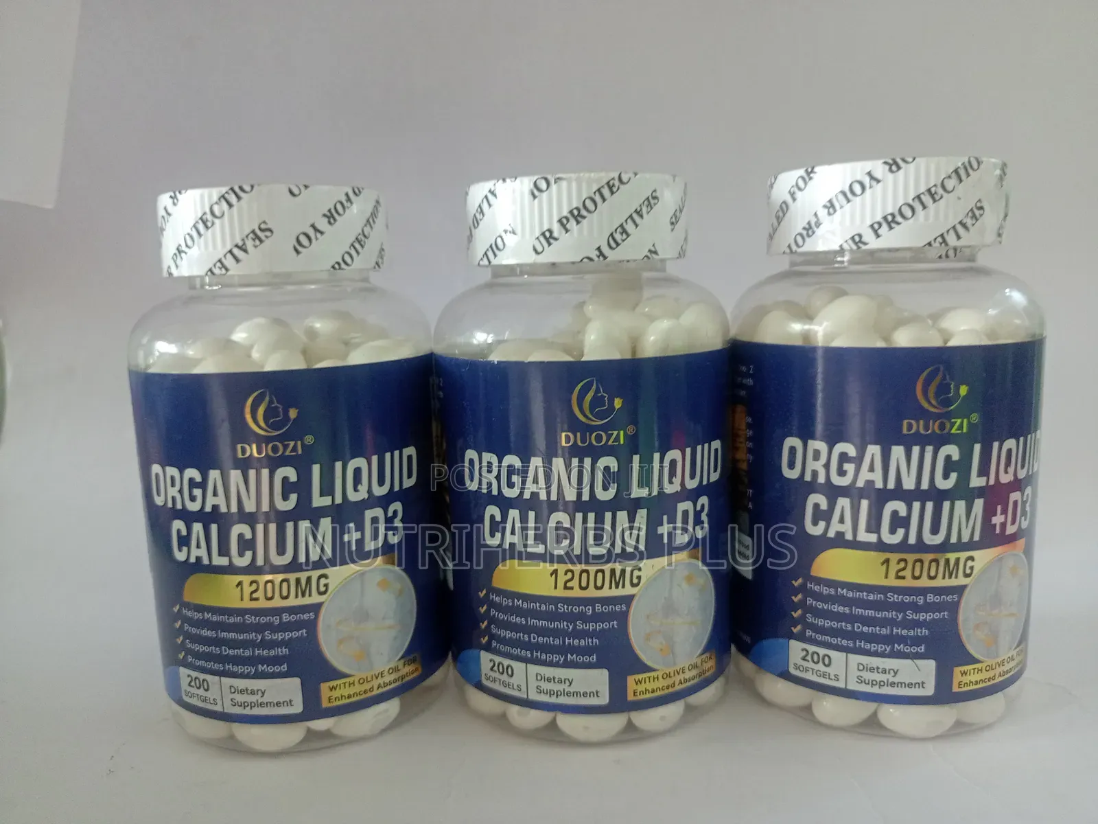 Organic Liquid Calcium + D3: Supports Healthy Muscle Function Movemen