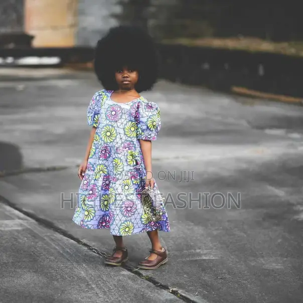 Casual Ankara Print Dress