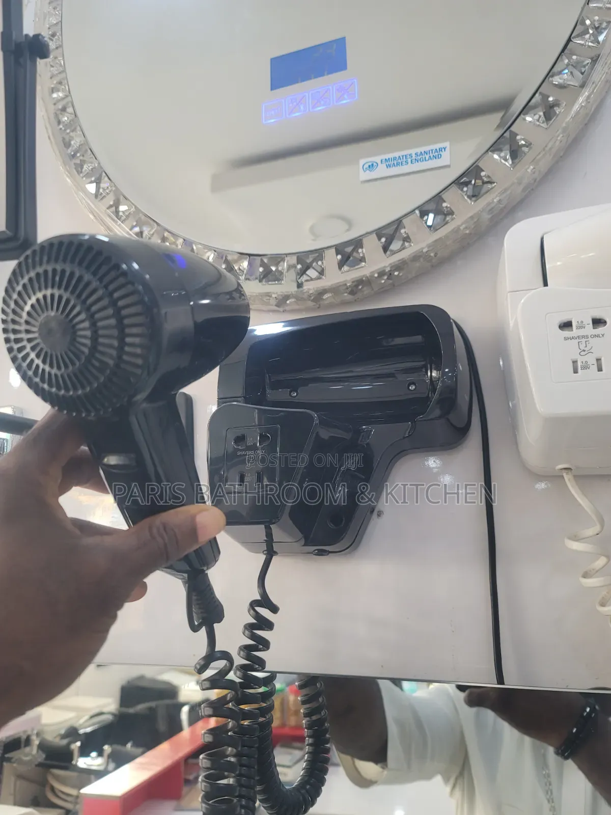Wall-Mounted Hair Dryers