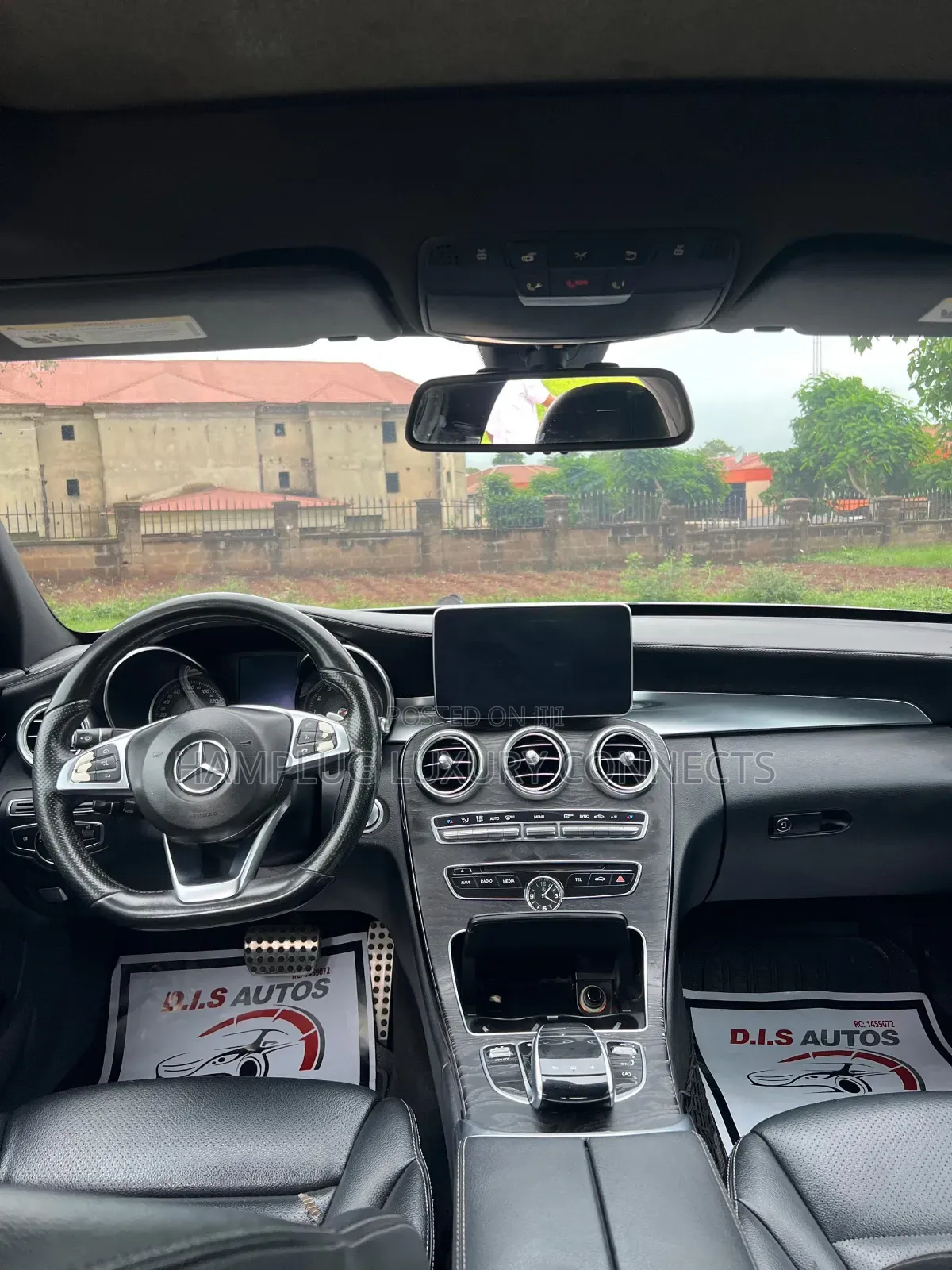 Mercedes-Benz C400 2018 White