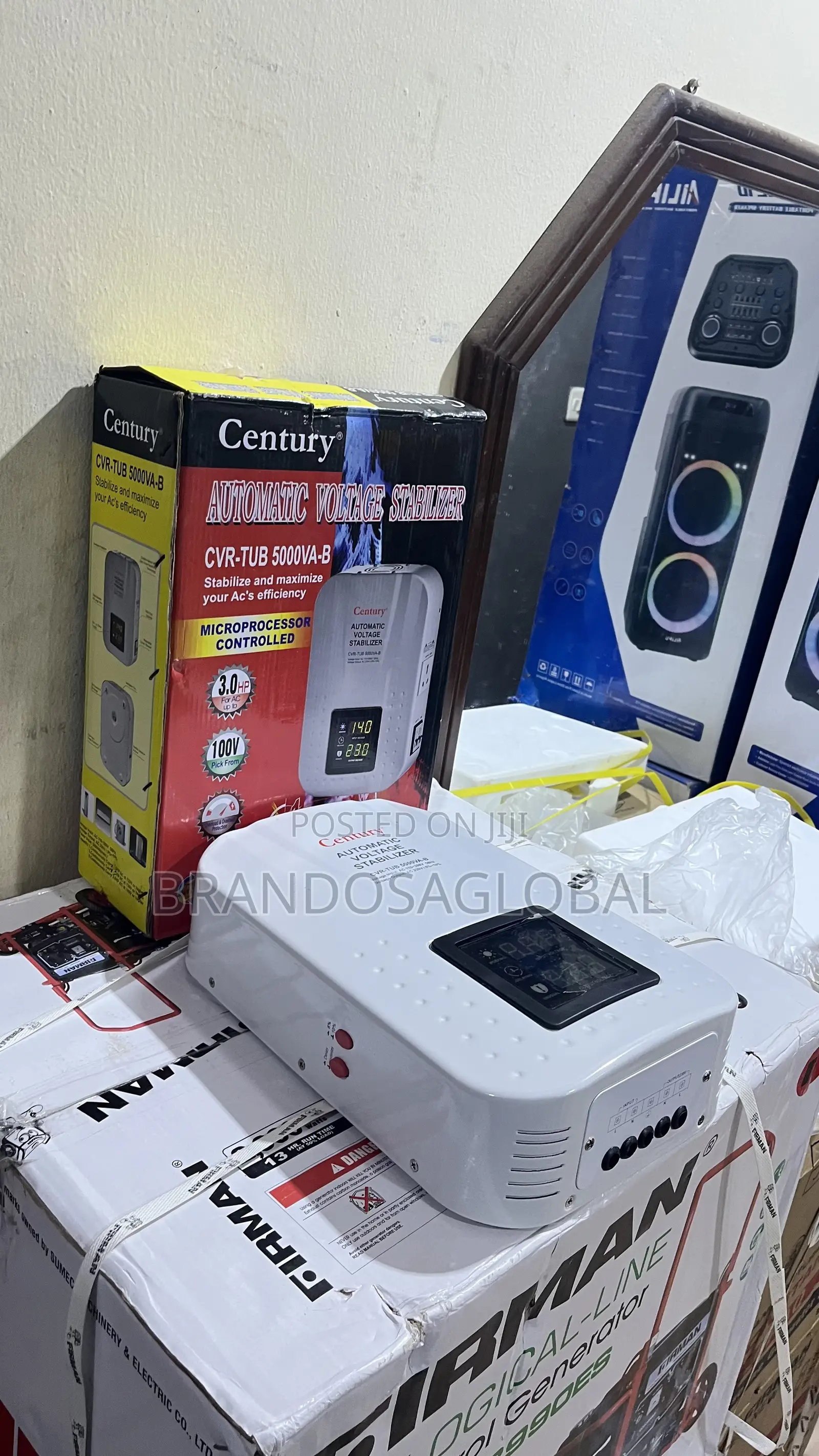 Century Stabilizer CVR-Tub-5000va-B – Modern Voltage Control Appliance