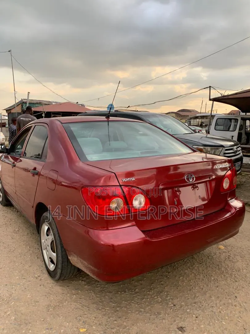 Toyota Corolla 2007 Red