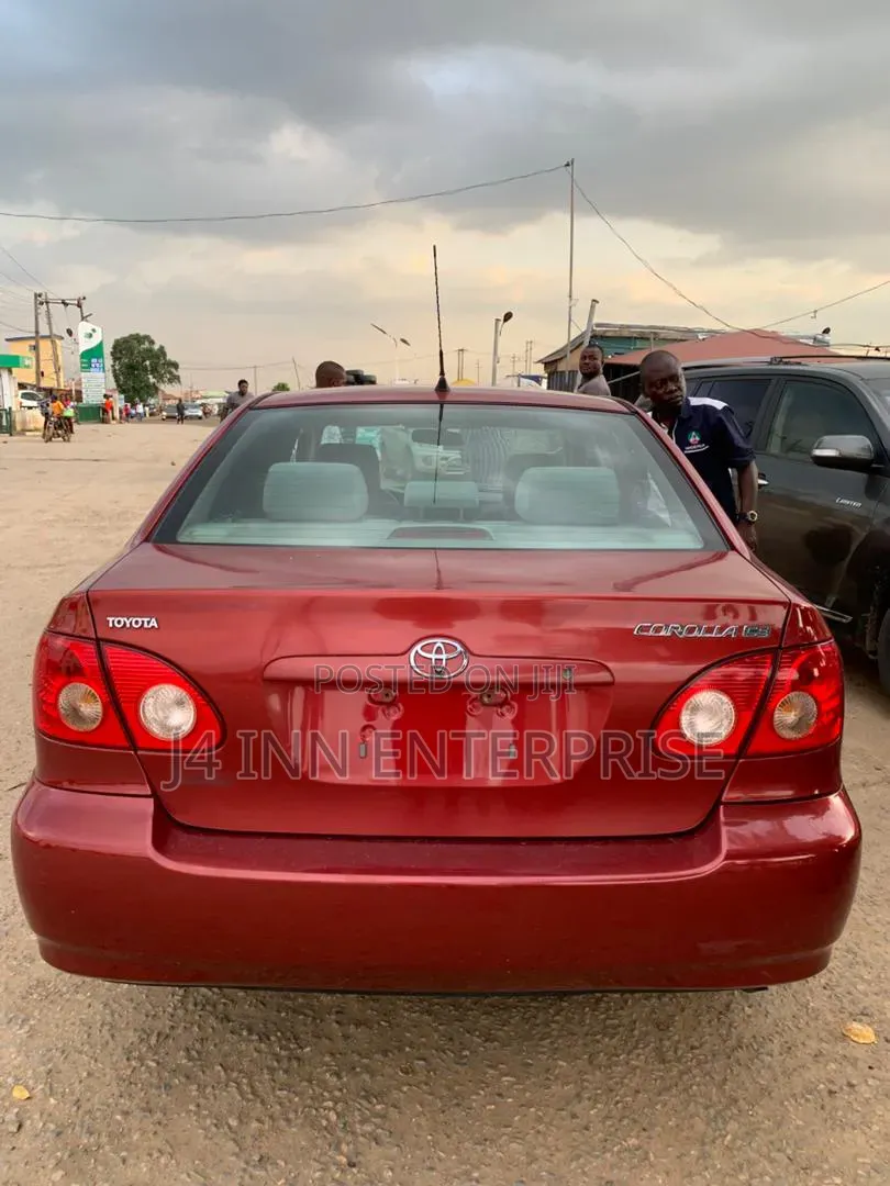 Toyota Corolla 2007 Red