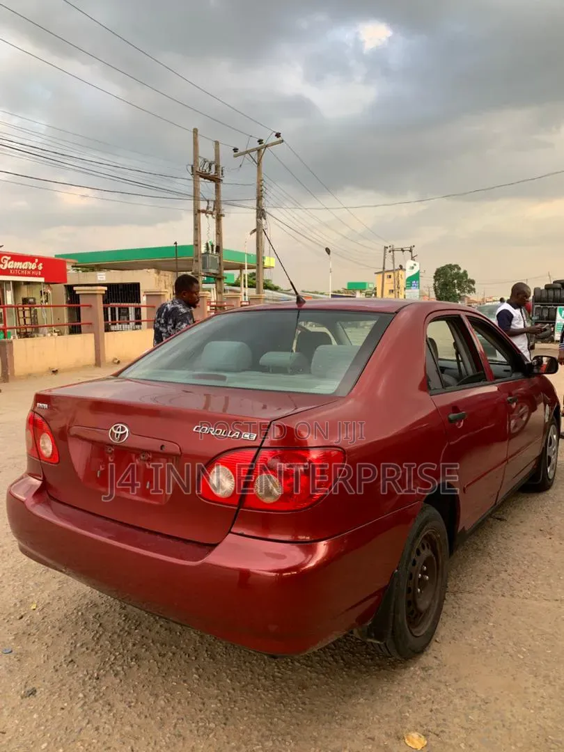 Toyota Corolla 2007 Red