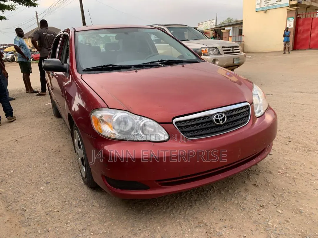 Toyota Corolla 2007 Red