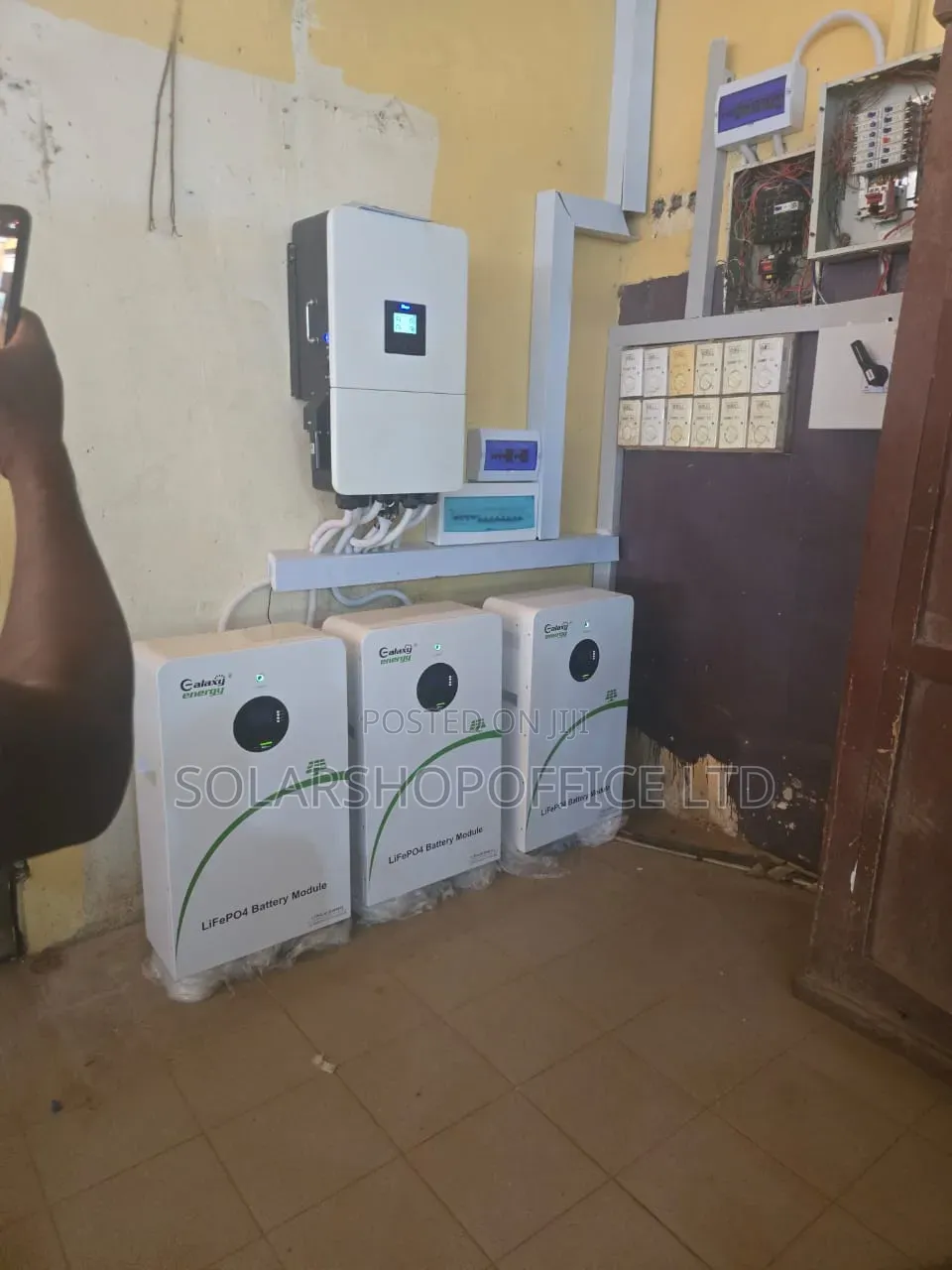 20kw Inverter and 45kwh With 42 Panels