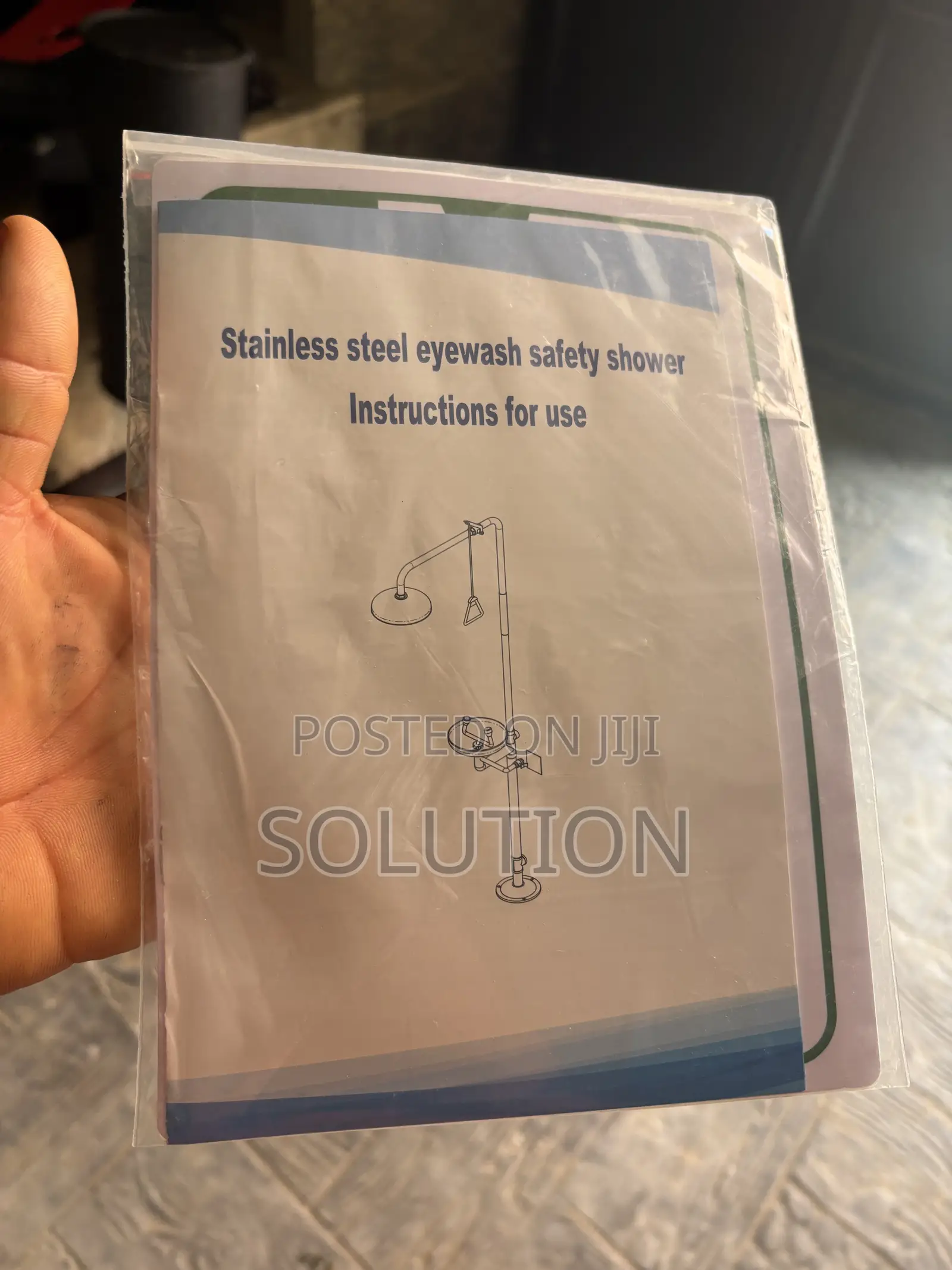 Stainless Steel Eyewash Safety Shower