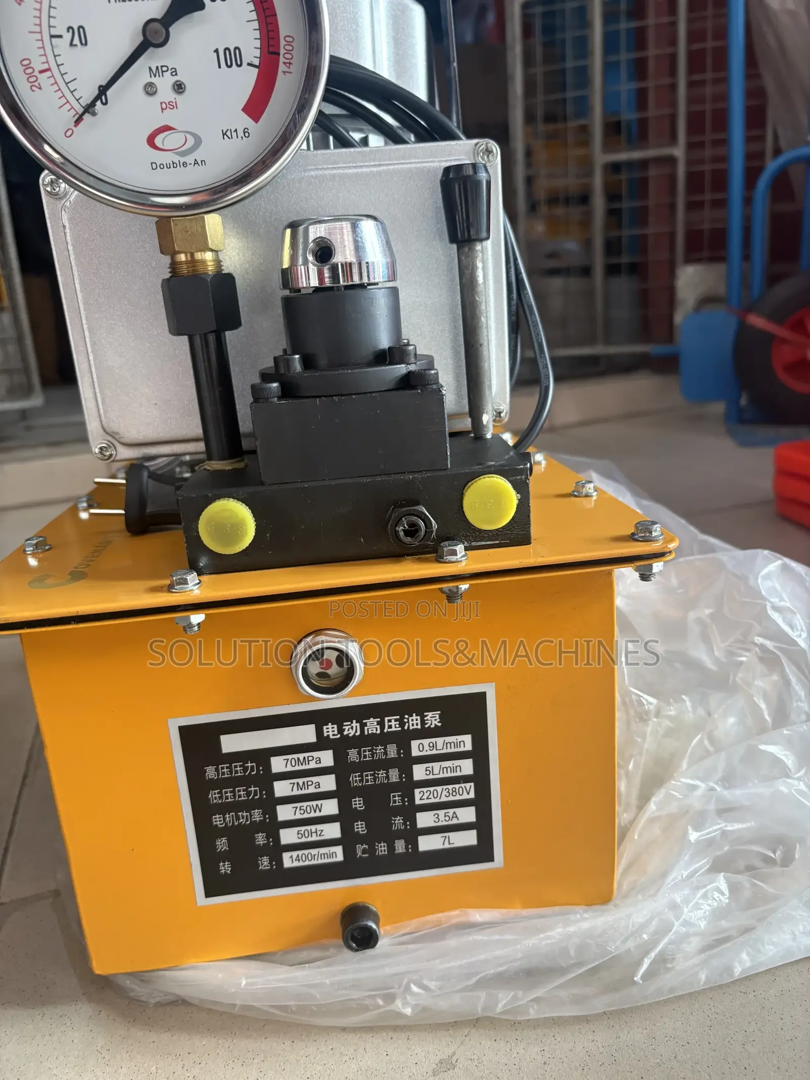 750w Electric Hydraulic High-Pressure Oil Pump