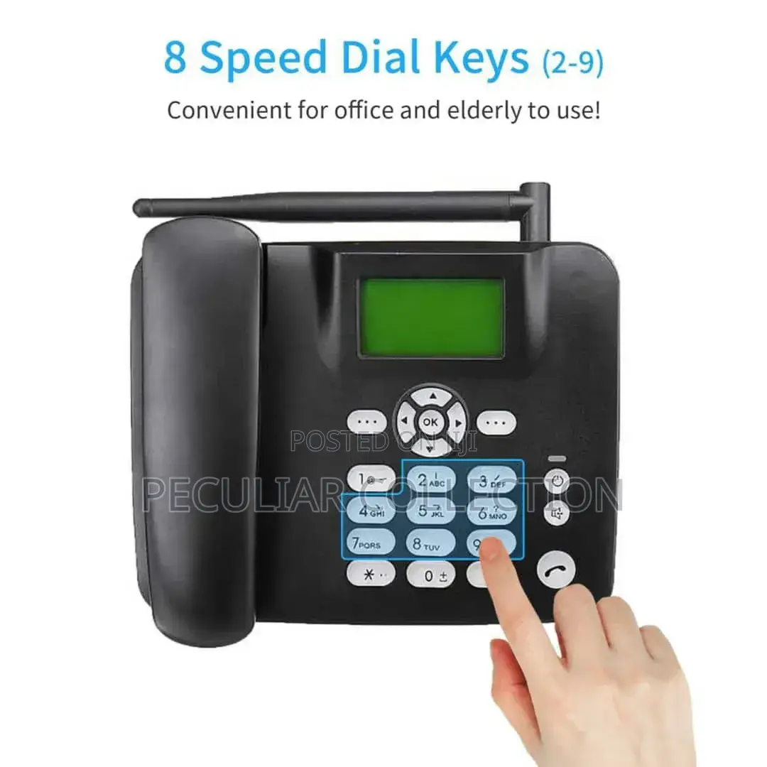 Get Our Rechargeable GSM LandLine Phone. Free SIMCARD + FREE DELIVERY