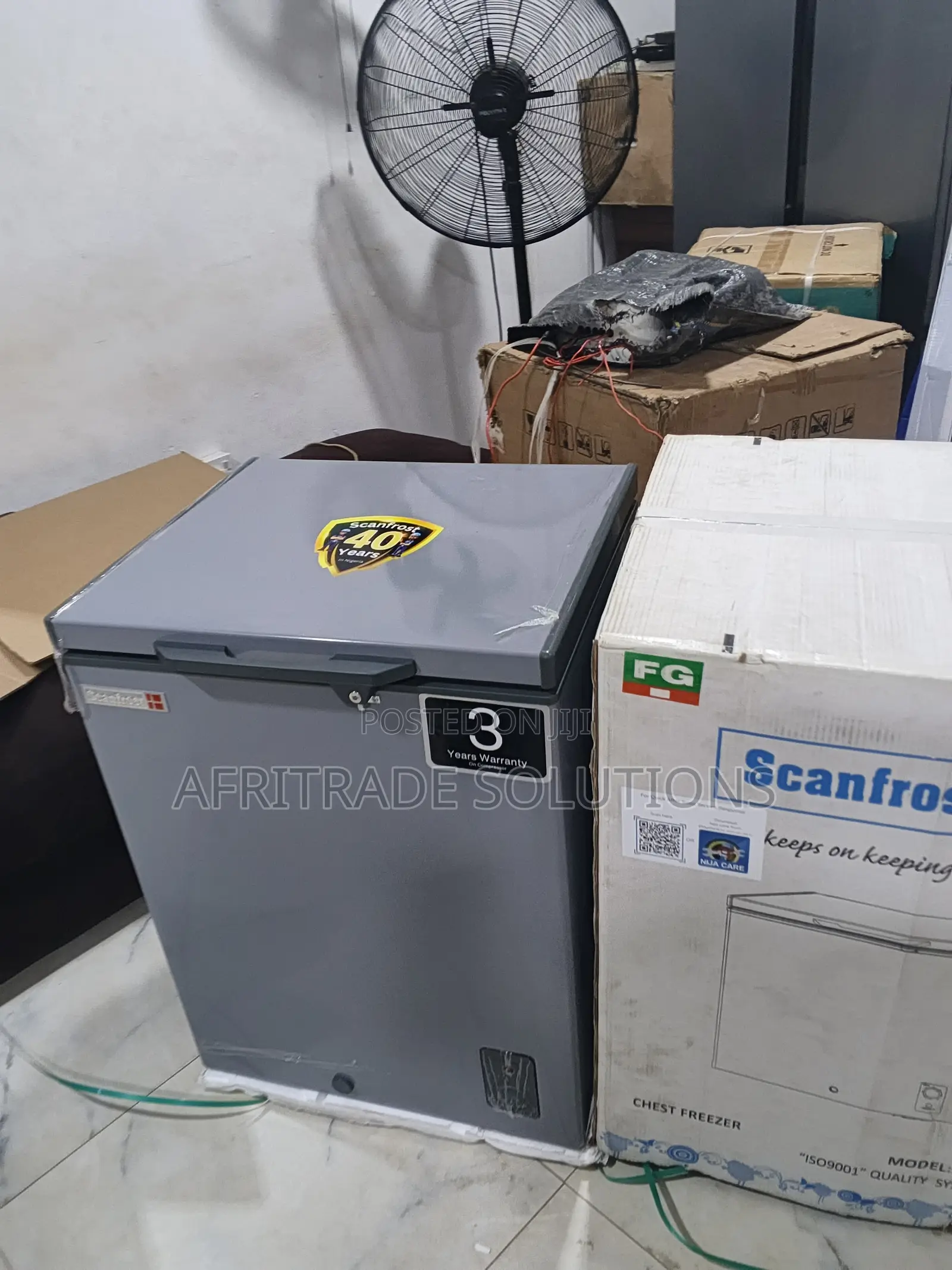 Scanfrost Apscfzfg44 134l Home Chest Freezer