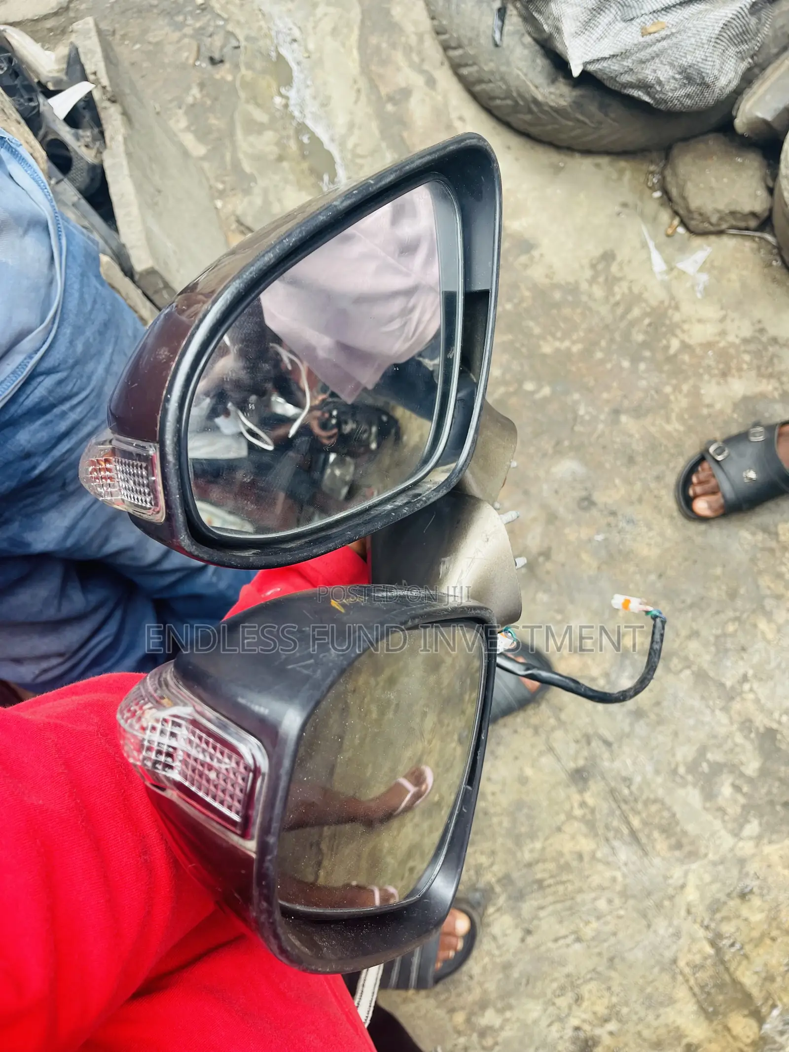 Complete Side Mirror Venza 2015 Available Tokunbo With Light