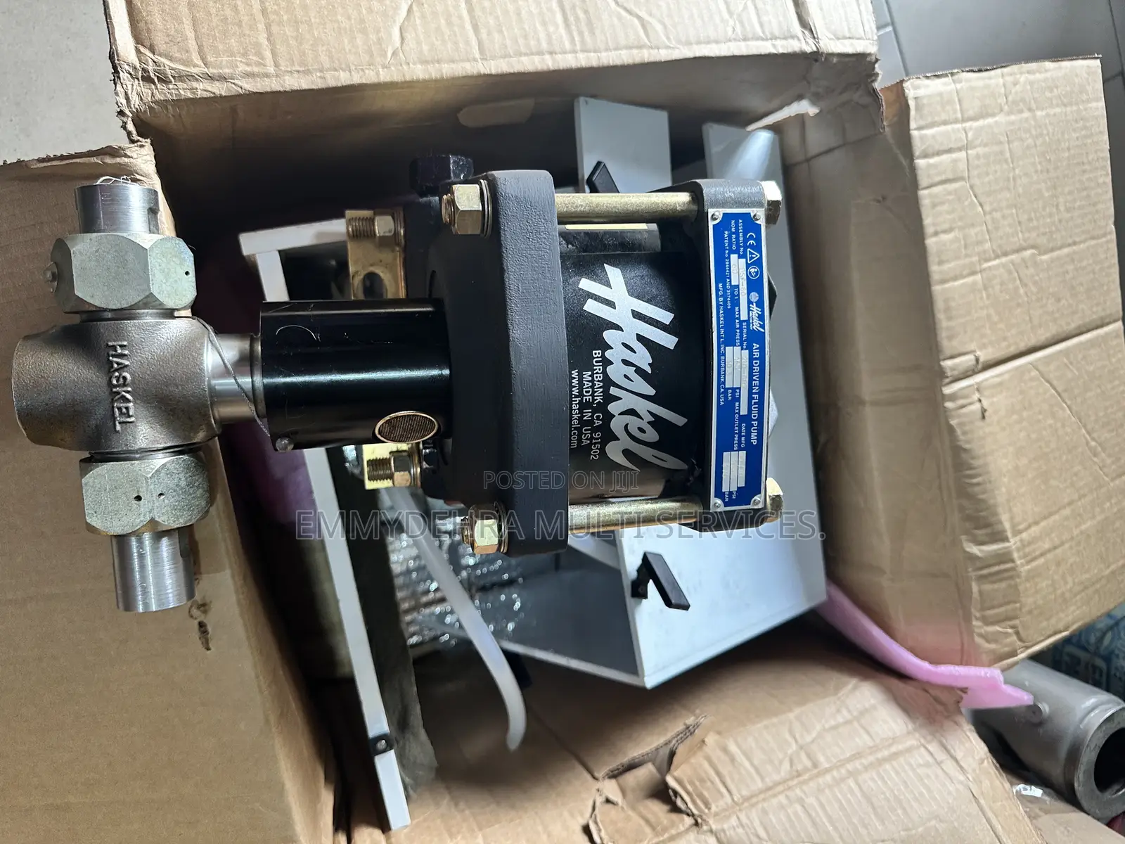 Haskel Pump Head Assembly