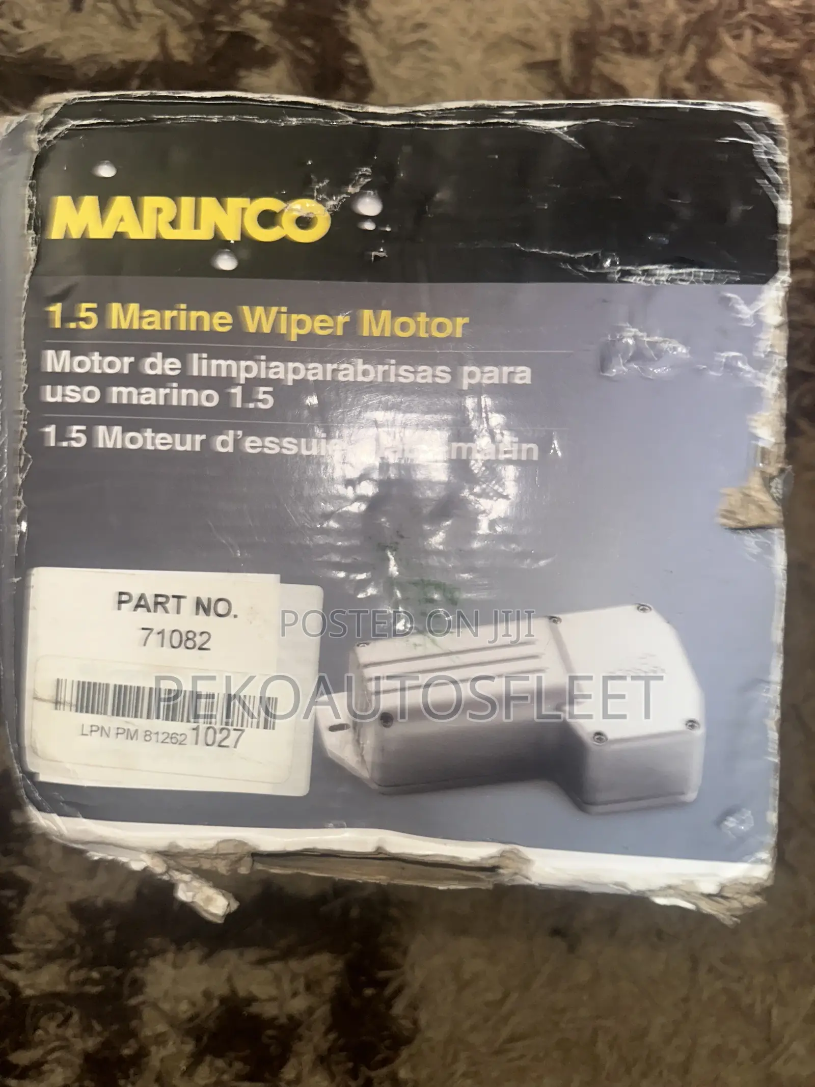 Marinco 1.5 Series Marine Wiper Motor