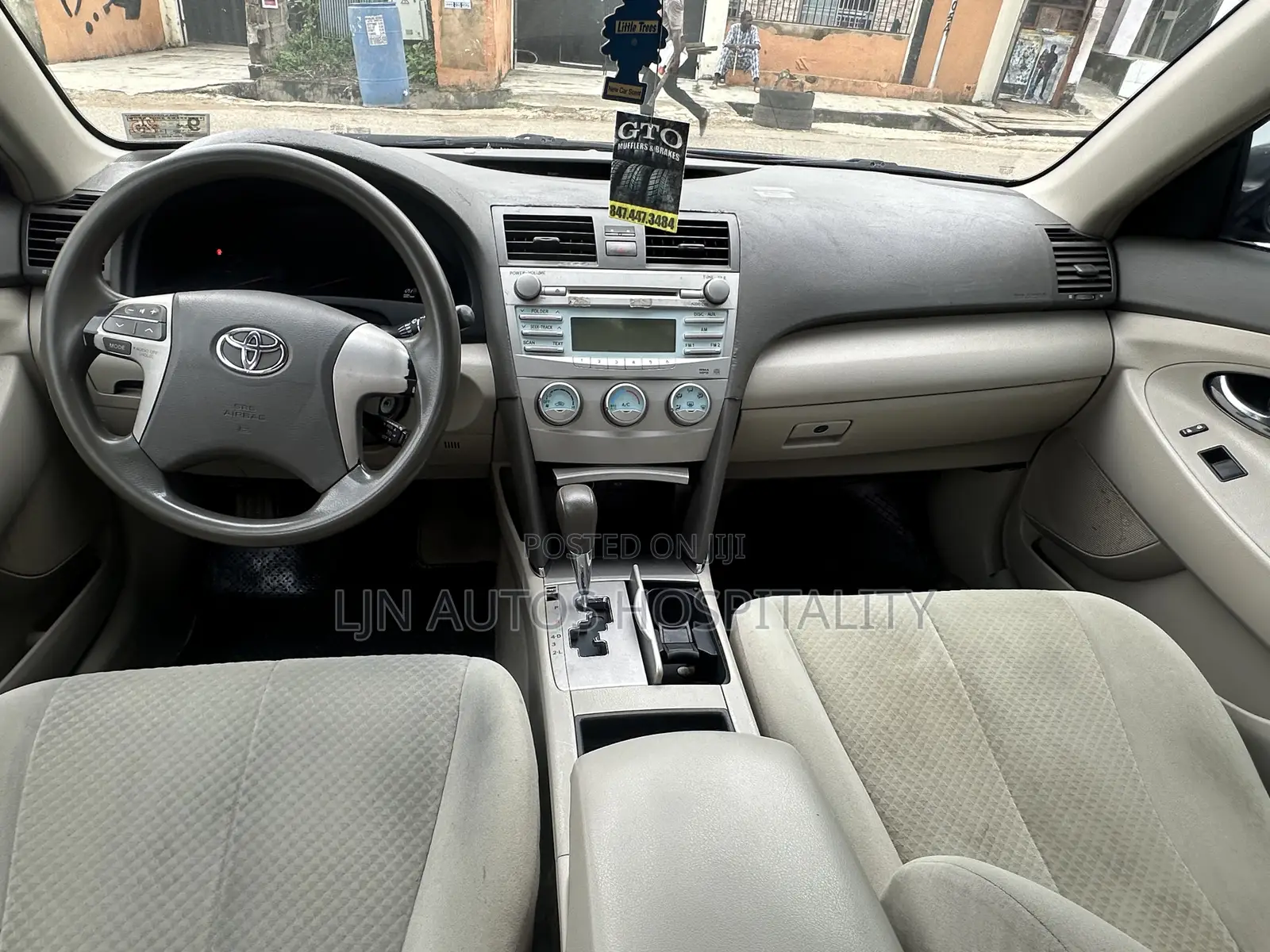 Toyota Camry 2.4 LE 2008 Black