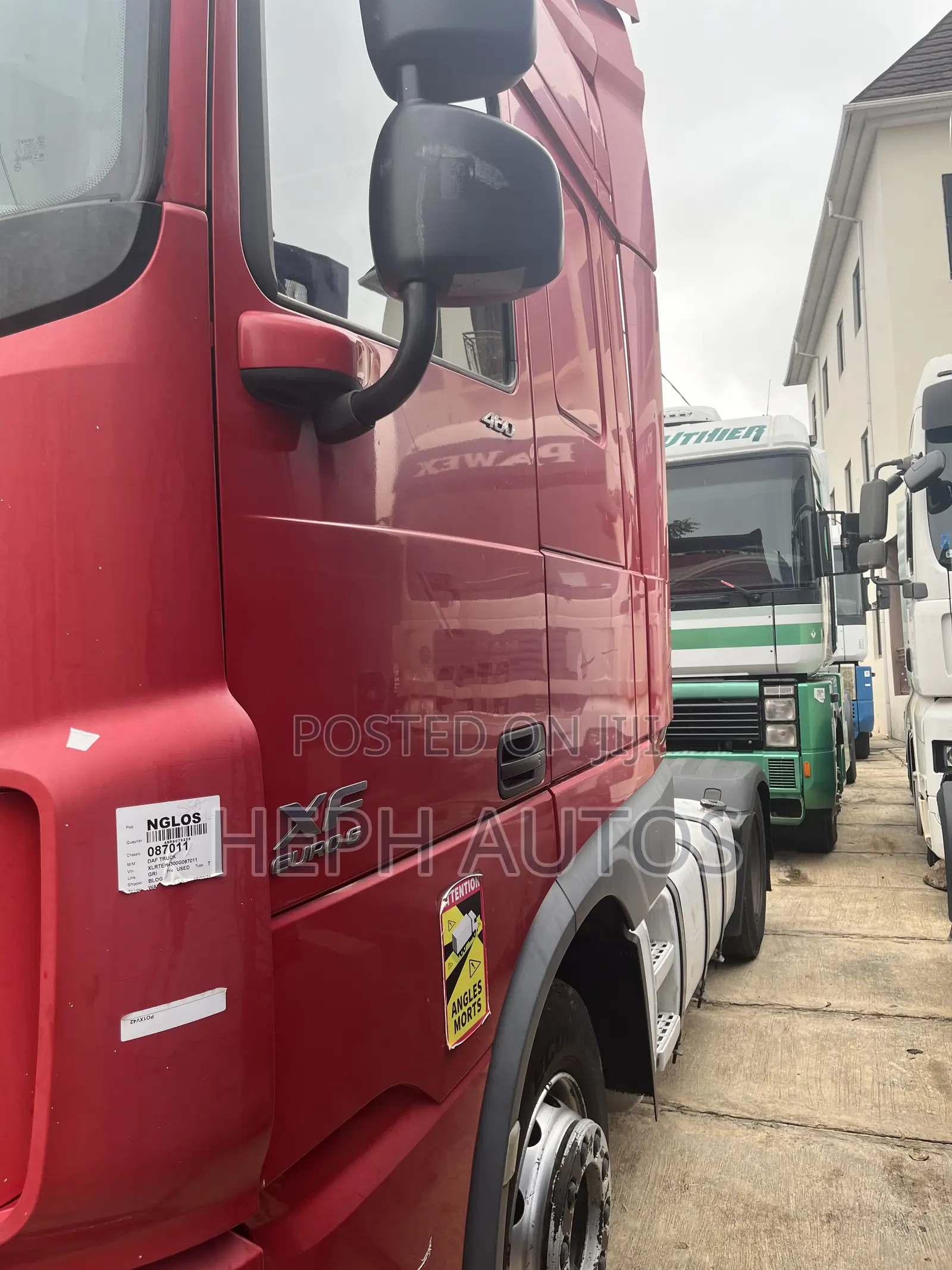 Daf Xf Euro6 2012 Red