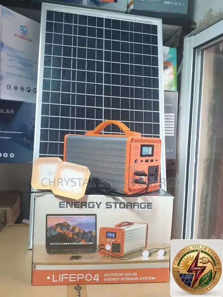 300watts Solar Generator With Free Bulbs Free Solar Generator
