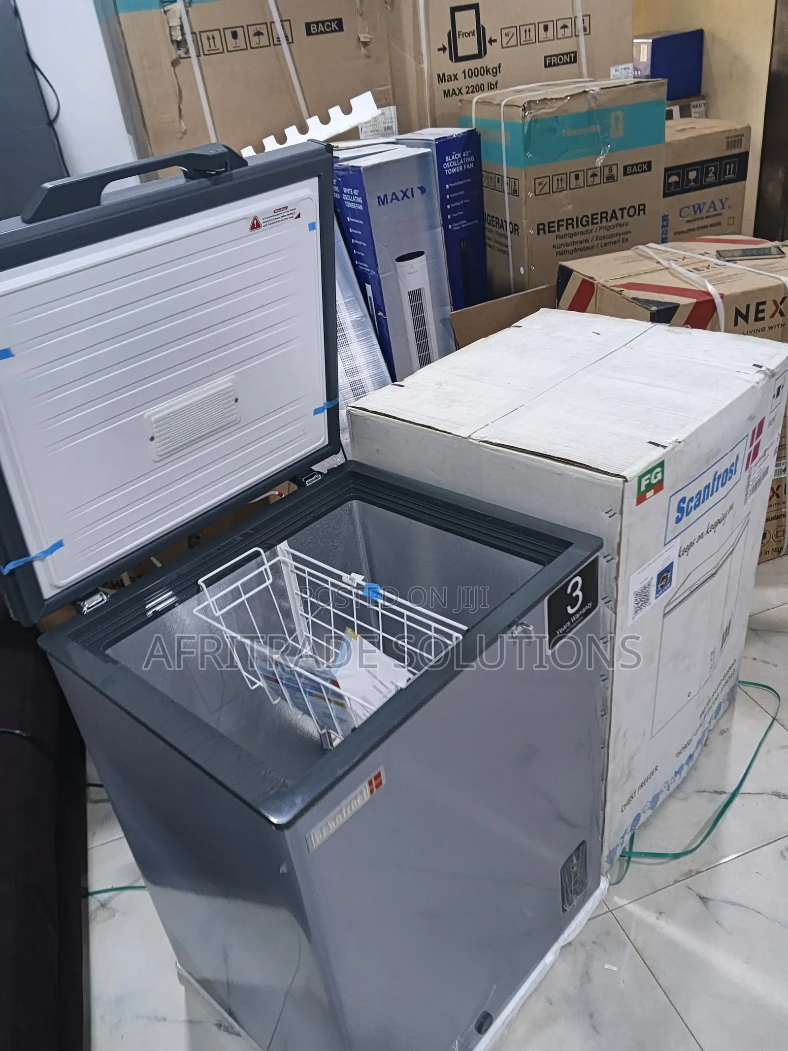 Scanfrost Apscfzfg44 134l Commercial Chest Freezer