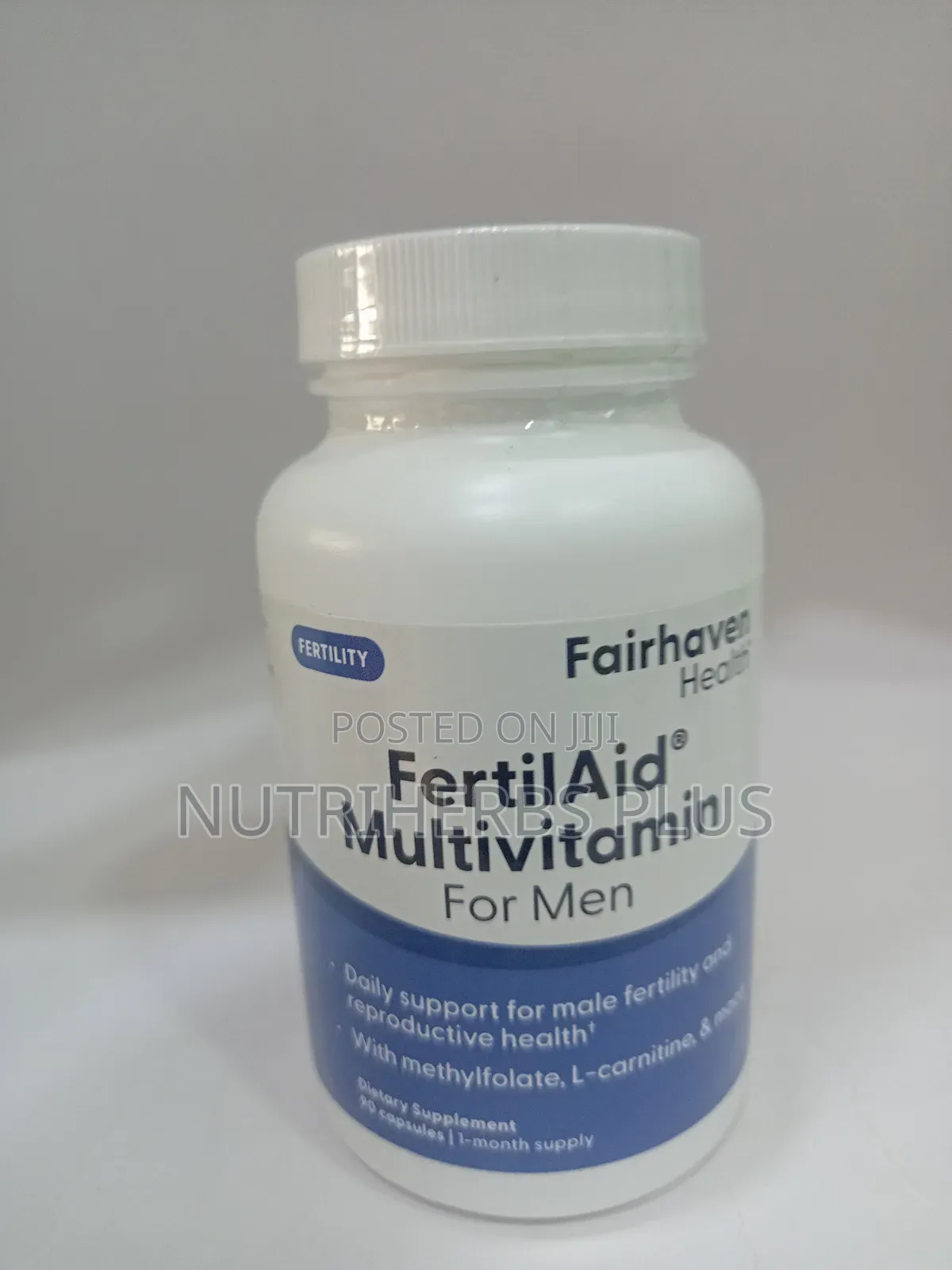 Fertil Aid Multivitamin Capsules: Supports Healthy Sperm Production.