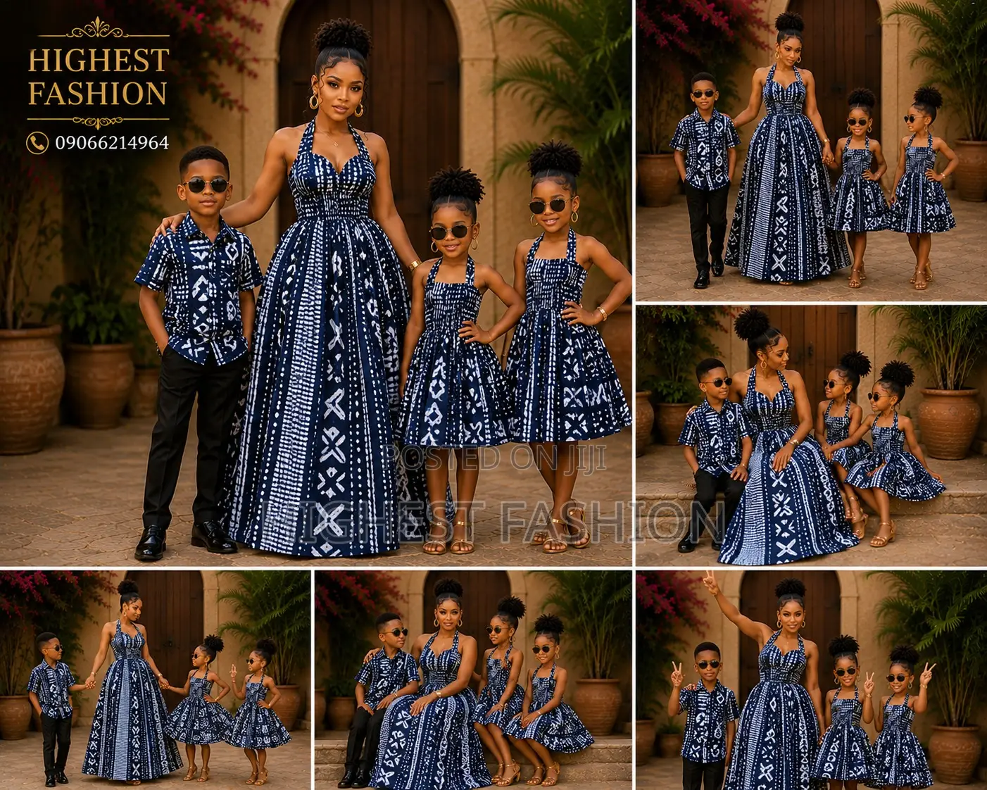 Dress for the Family of 4