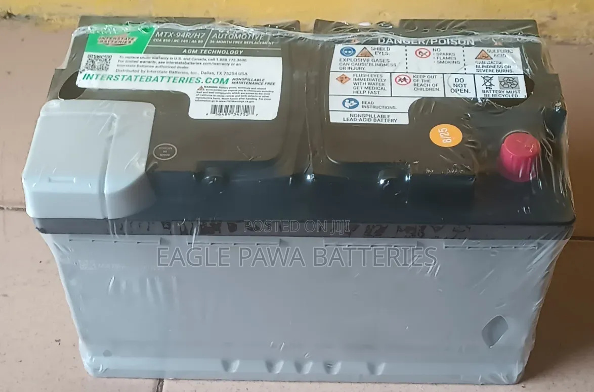 Interstate Agm Battery 80ah 850cca
