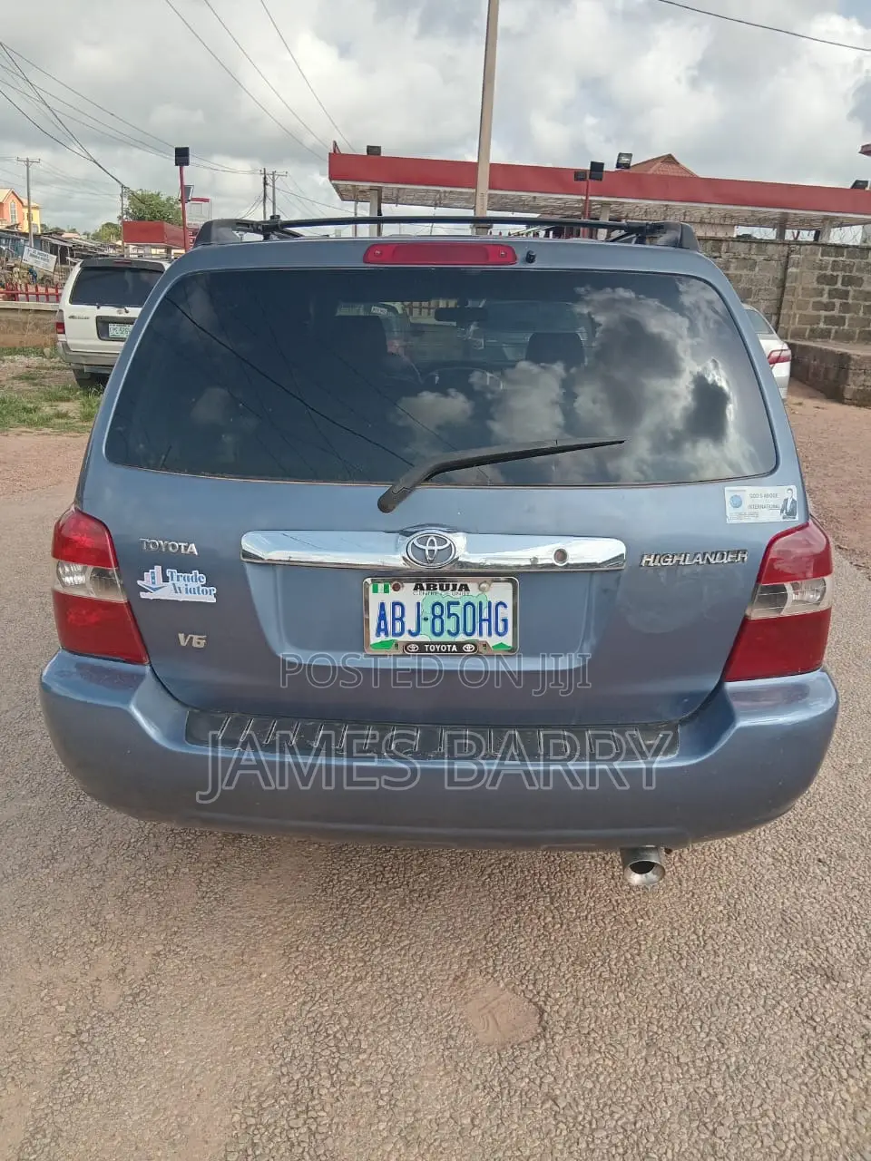 Toyota Highlander Limited V6 2005 Blue