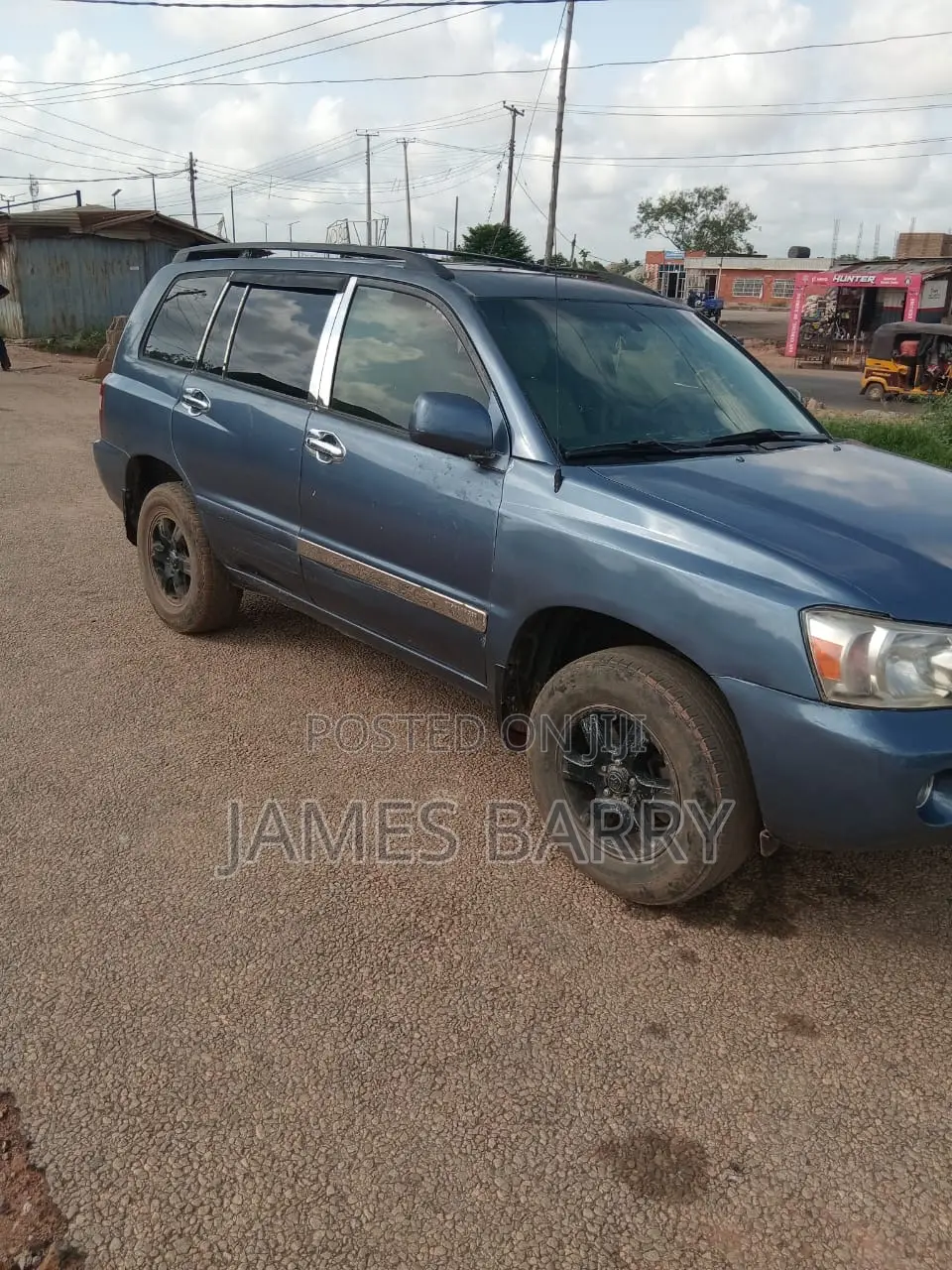 Toyota Highlander Limited V6 2005 Blue