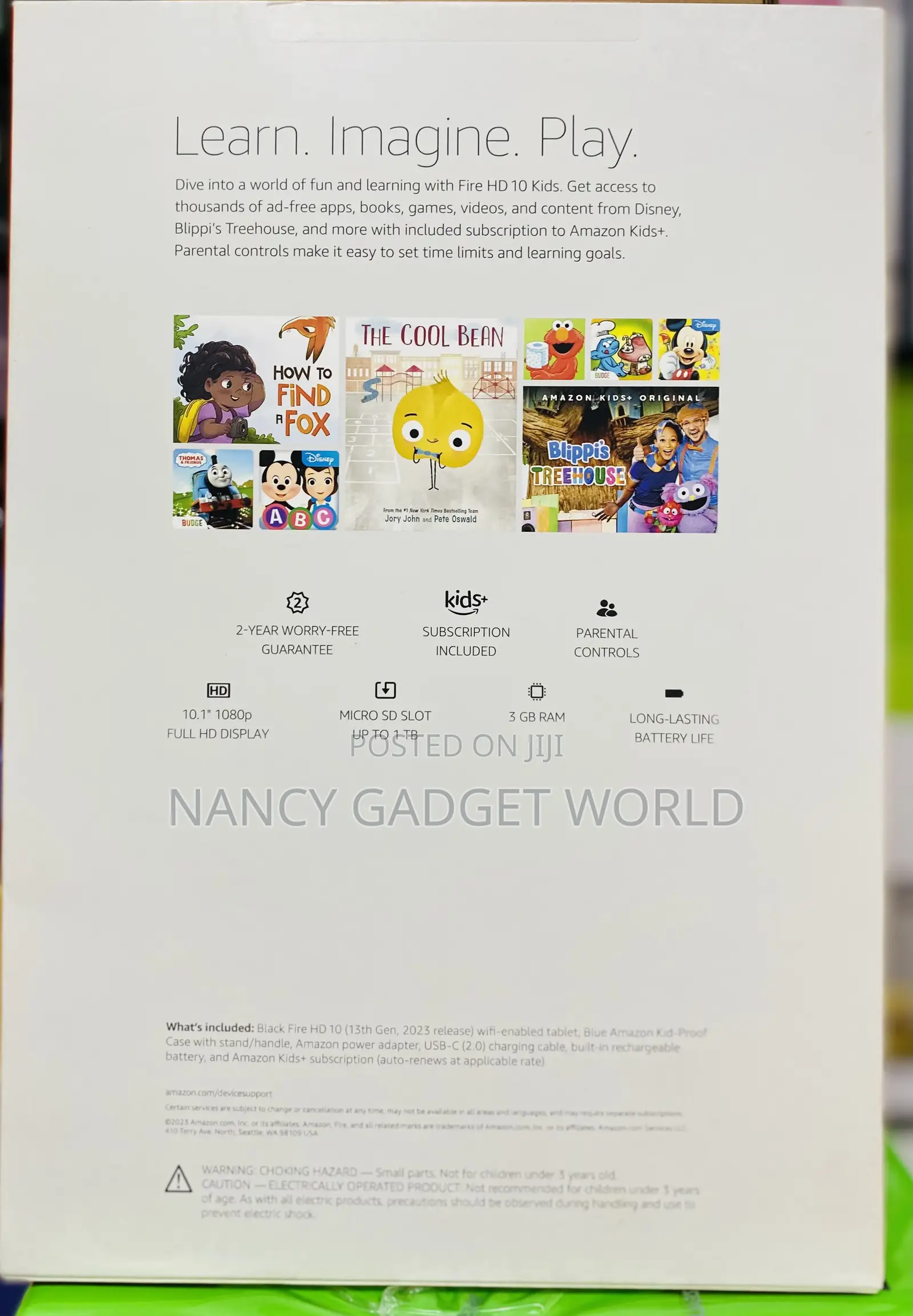 New Amazon Fire HD 10 Kids Edition 2021 32 GB