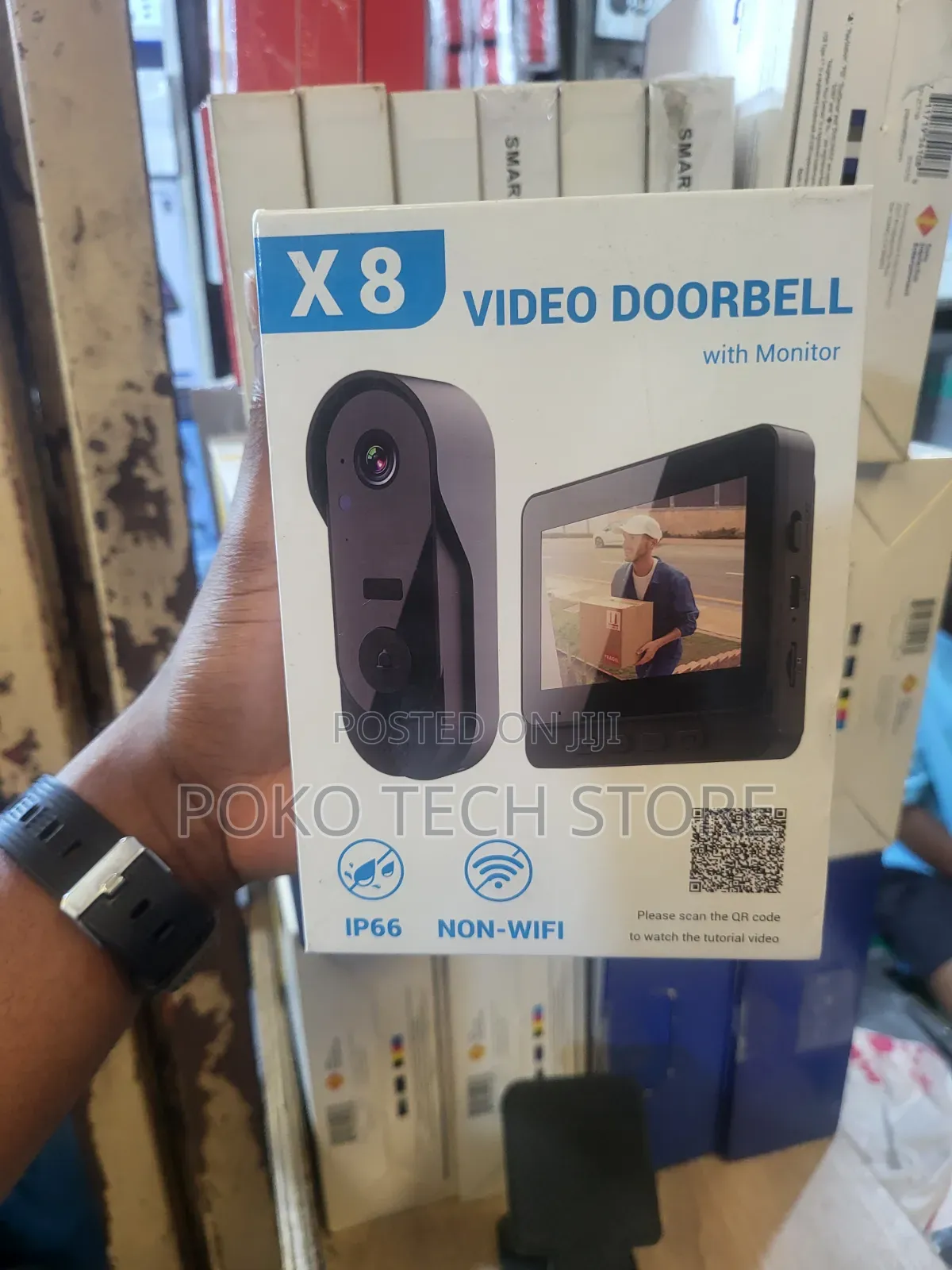 X8 Non-Wifi Video Doorbell