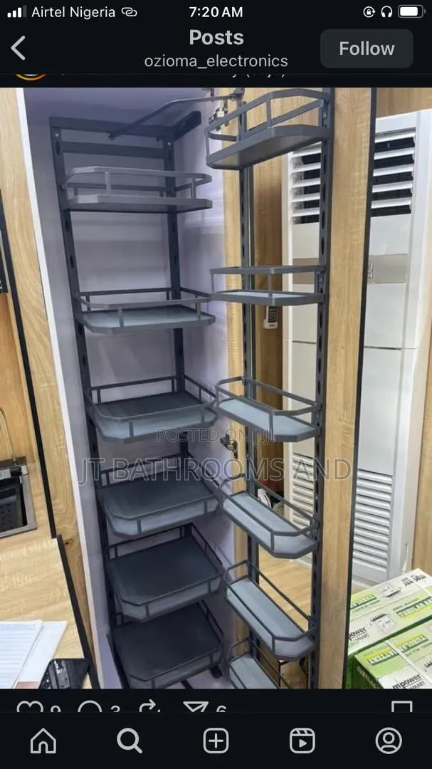 Premium Wire Pantry – Smart Kitchen Storage Solution!