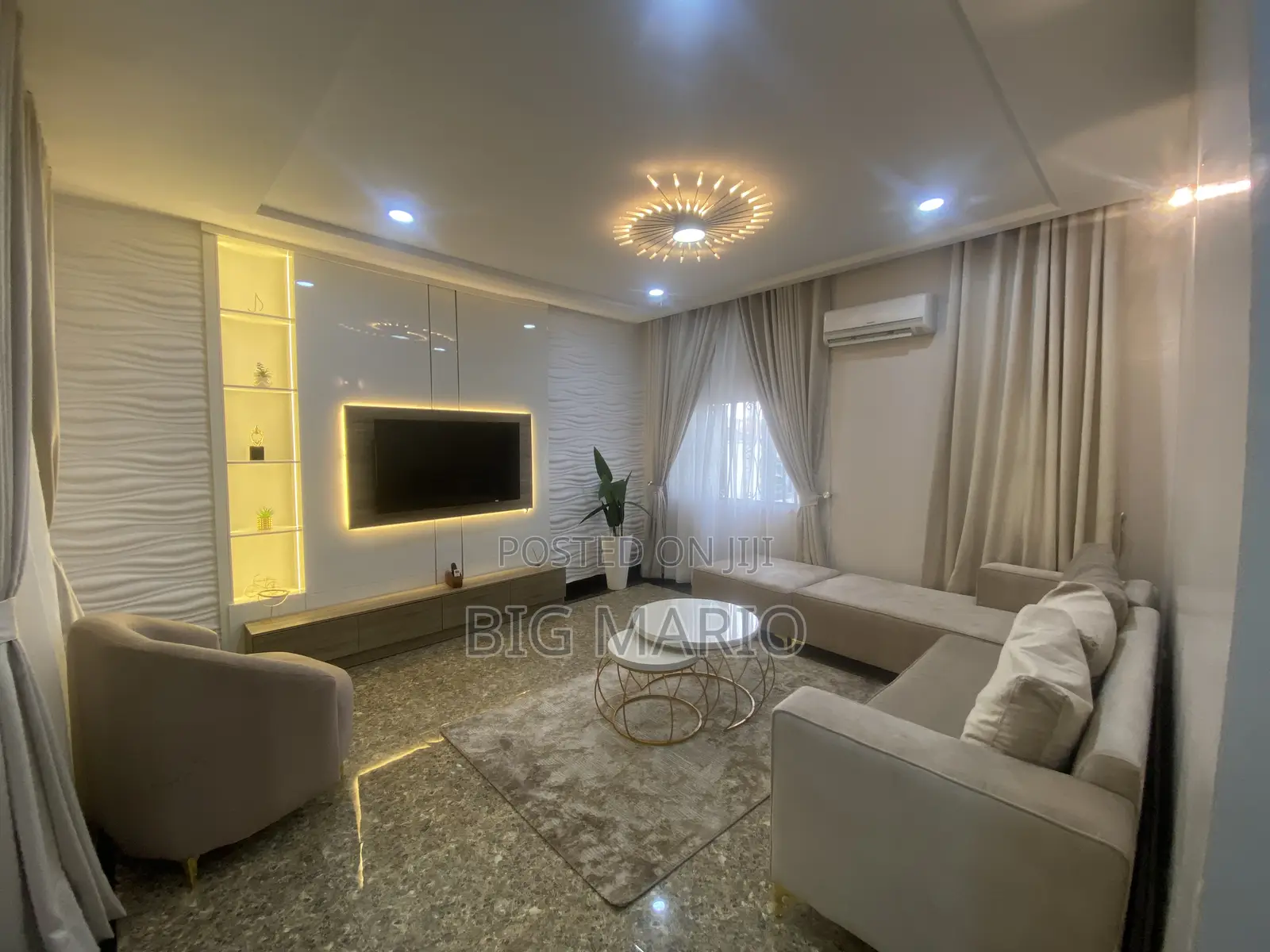 Furnished 2bdrm Apartment in Guzape for rent