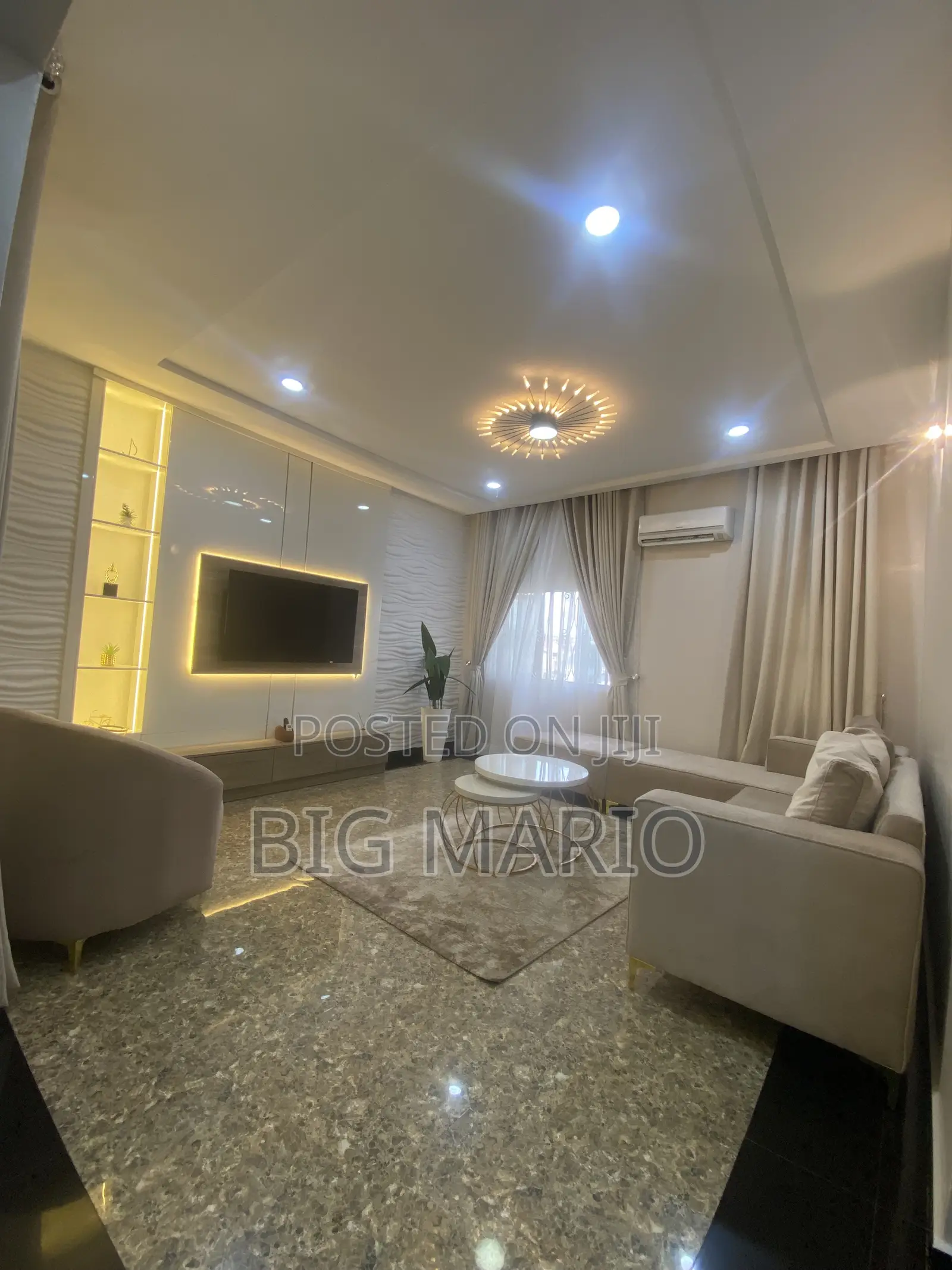 Furnished 2bdrm Apartment in Guzape for rent